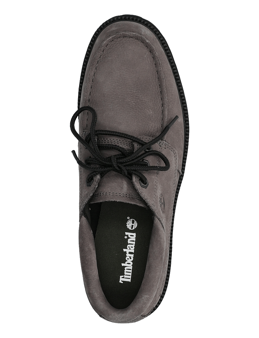 Timberland - LACE UP SHOE - schnürstiefel - dk grey nubuck - 3