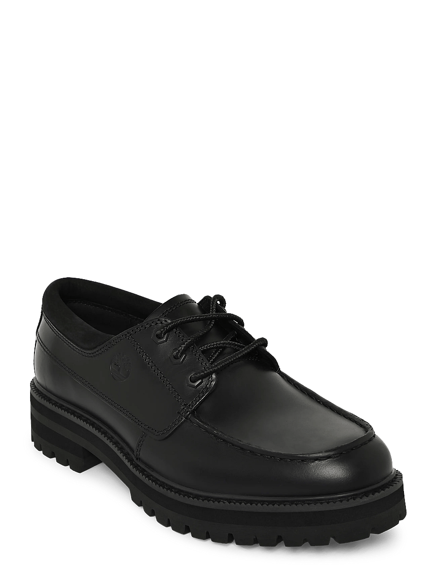 Timberland - LACE UP SHOE - derby-schuhe - blk full grain - 0