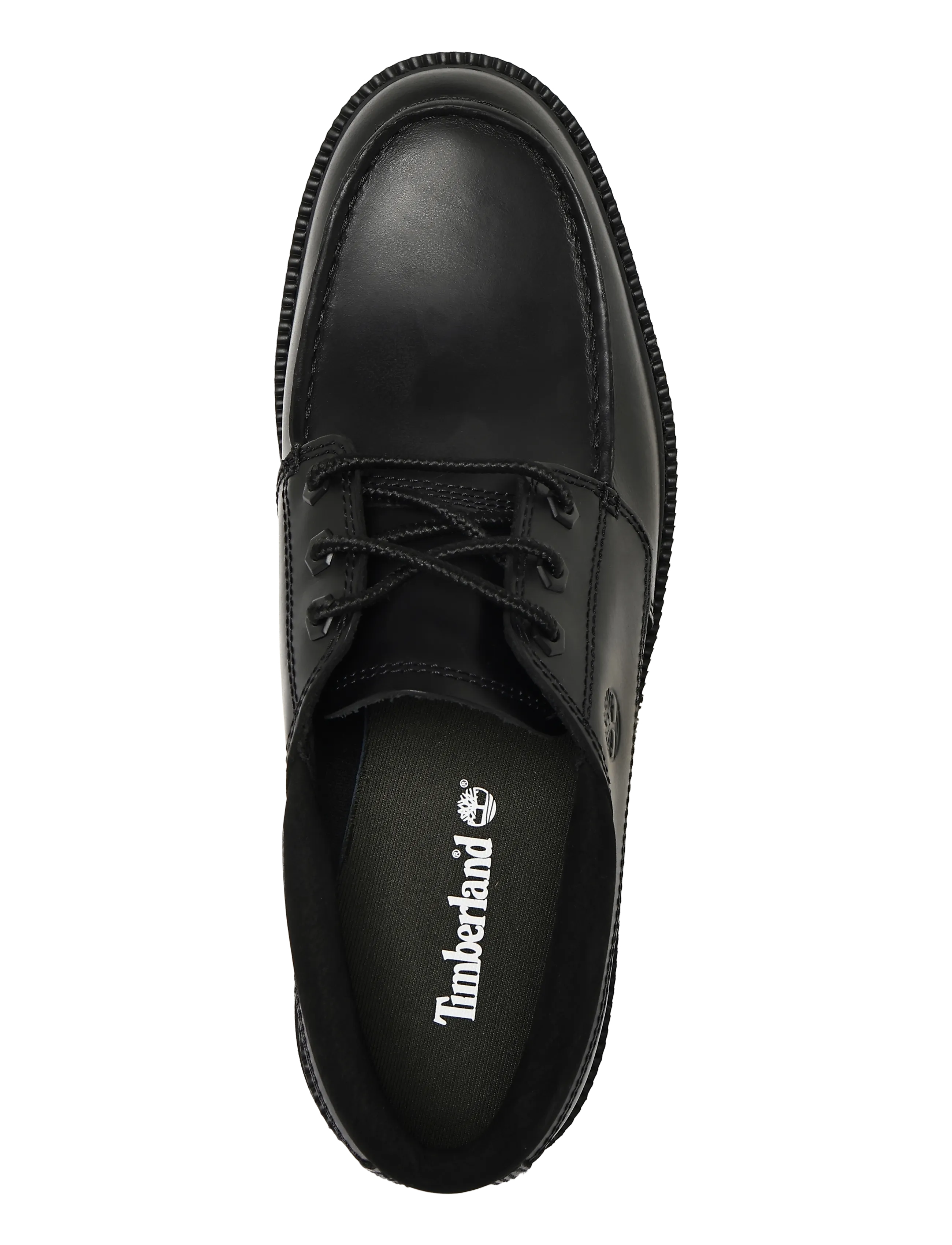 Timberland - LACE UP SHOE - derby shoes - blk full grain - 3
