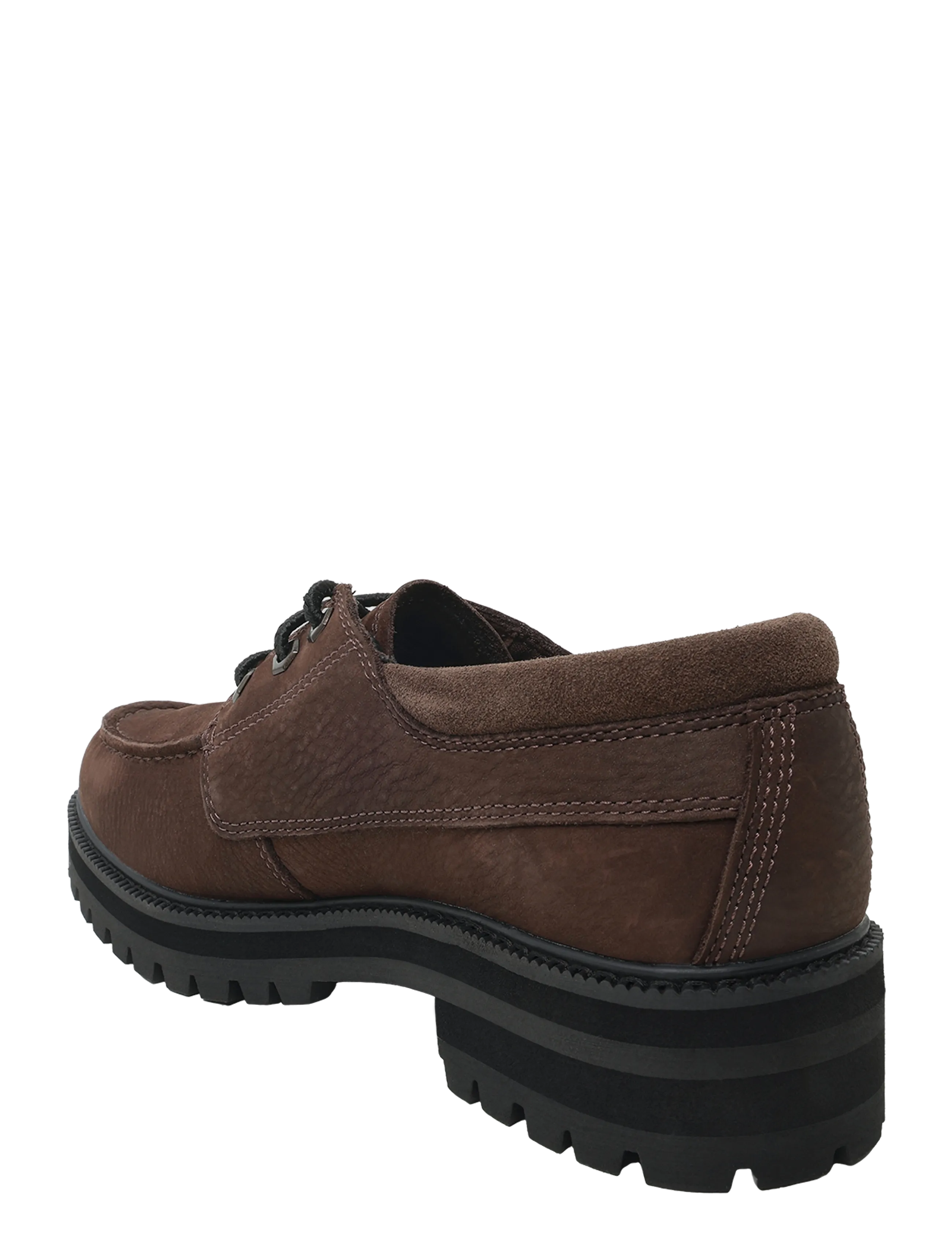Timberland - LACE UP SHOE - dk brn nubuck - 1