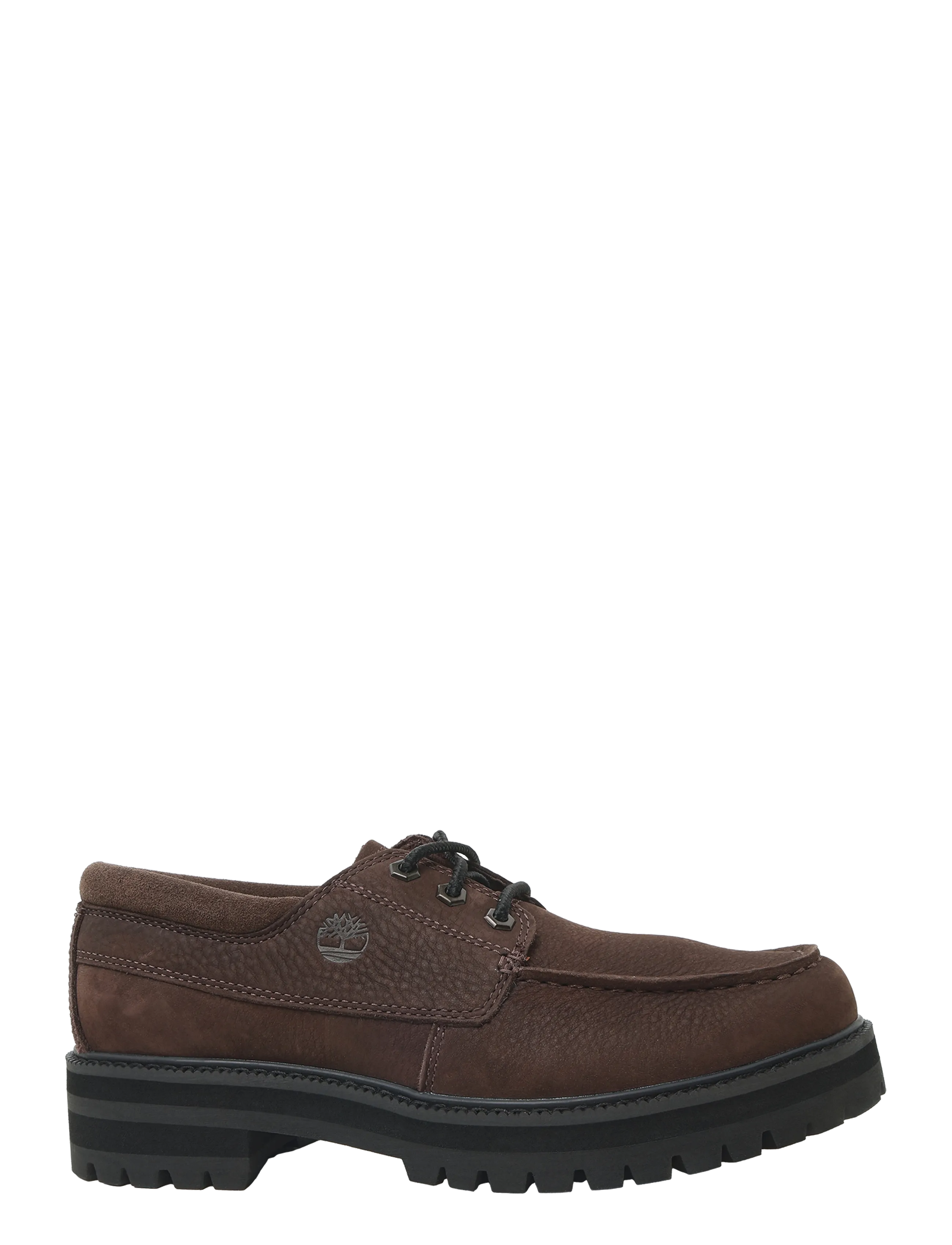 Timberland - LACE UP SHOE - dk brn nubuck - 2