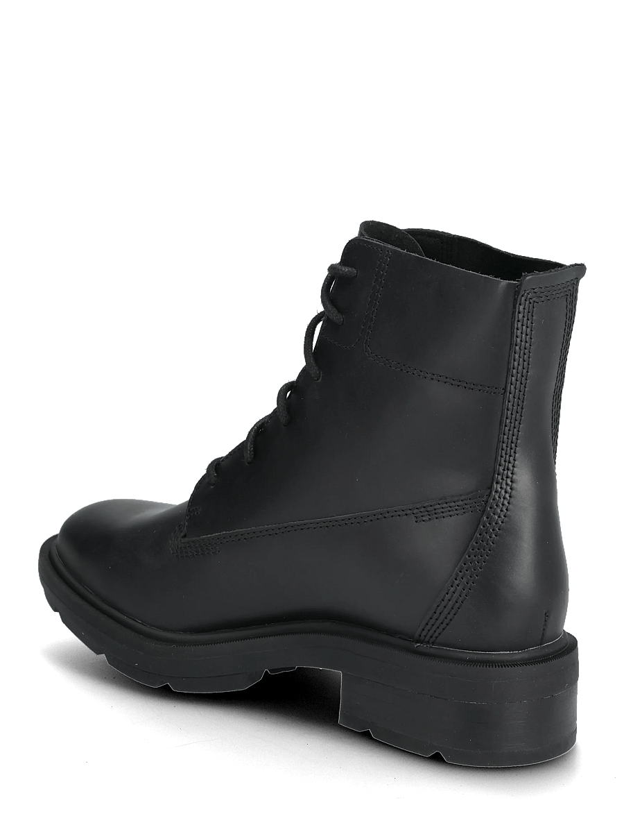 Timberland - MID LACE UP BOOT - geschnürte stiefel - blk full grain - 2