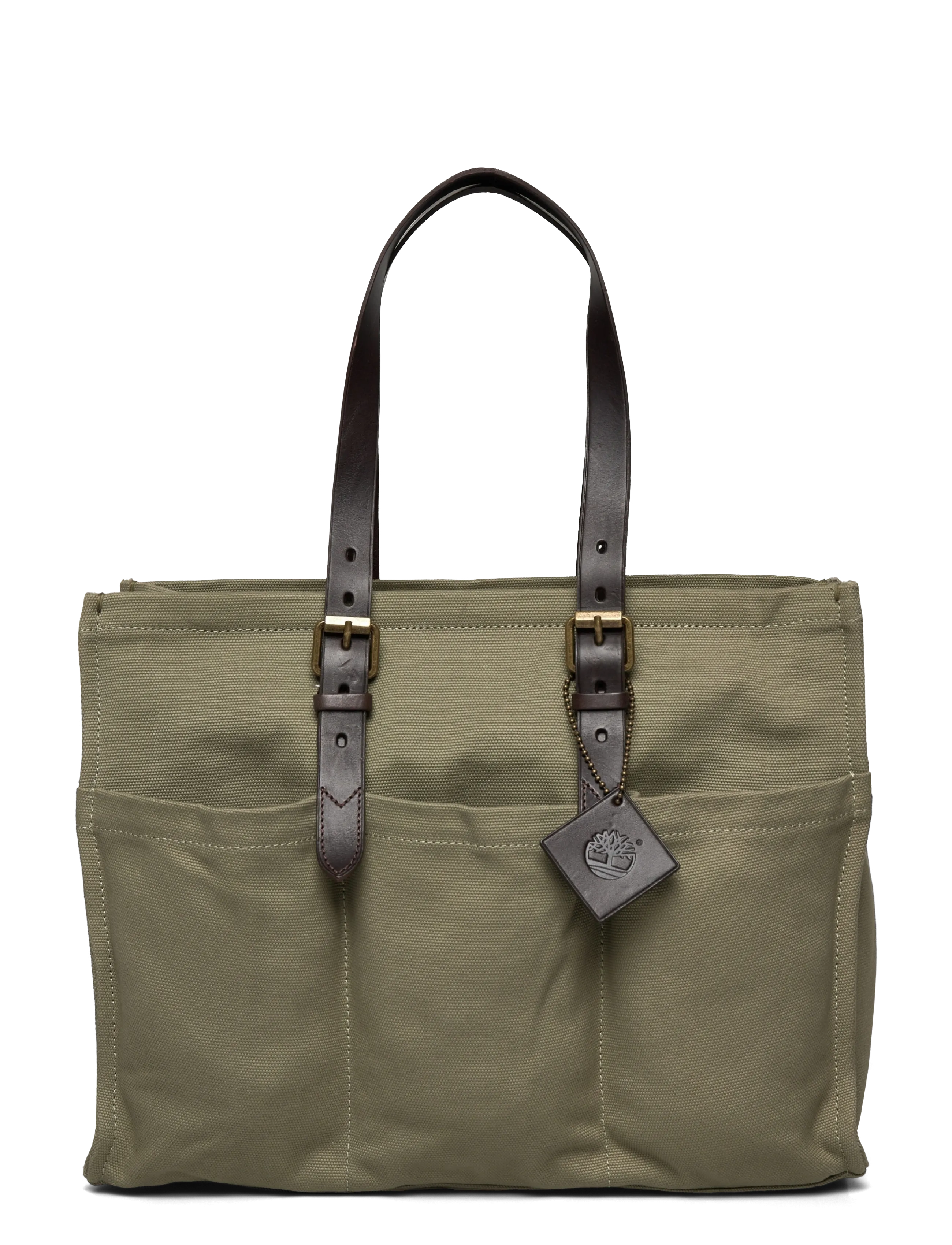 Timberland Crafted Heritage Tool Tote Bag CASSEL EARTH - Väskor - MEDIUM GREY / khaki/green