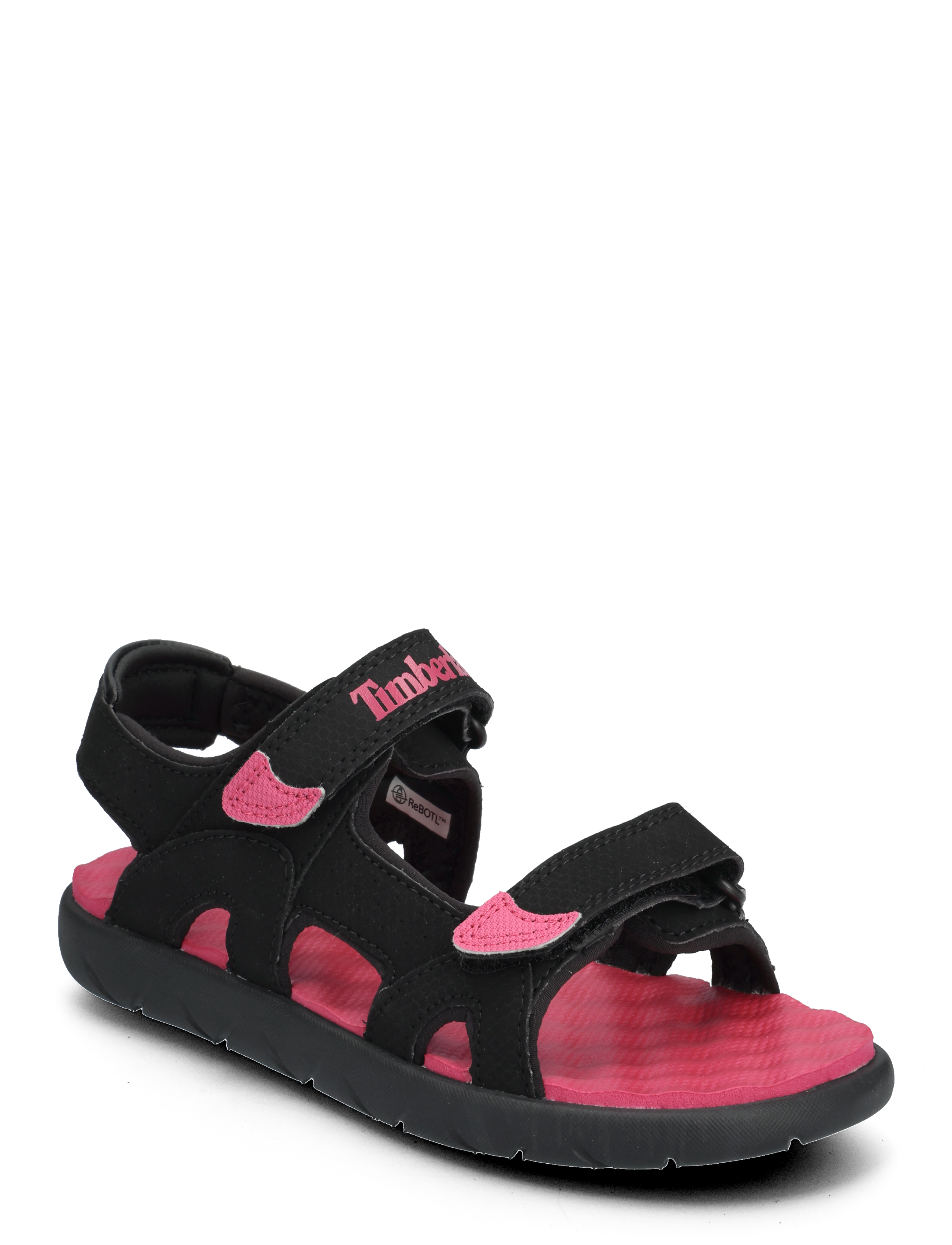 TIMBERLAND Perkins Row Backstrap Sandale Schwarz W Bright Pink Schwarz - 17 - Kinder