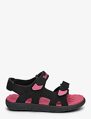 Timberland - Perkins Row BACKSTRAP SANDAL BLACK W BRIGHT PINK - kesälöytöjä - black w bright pink - 1