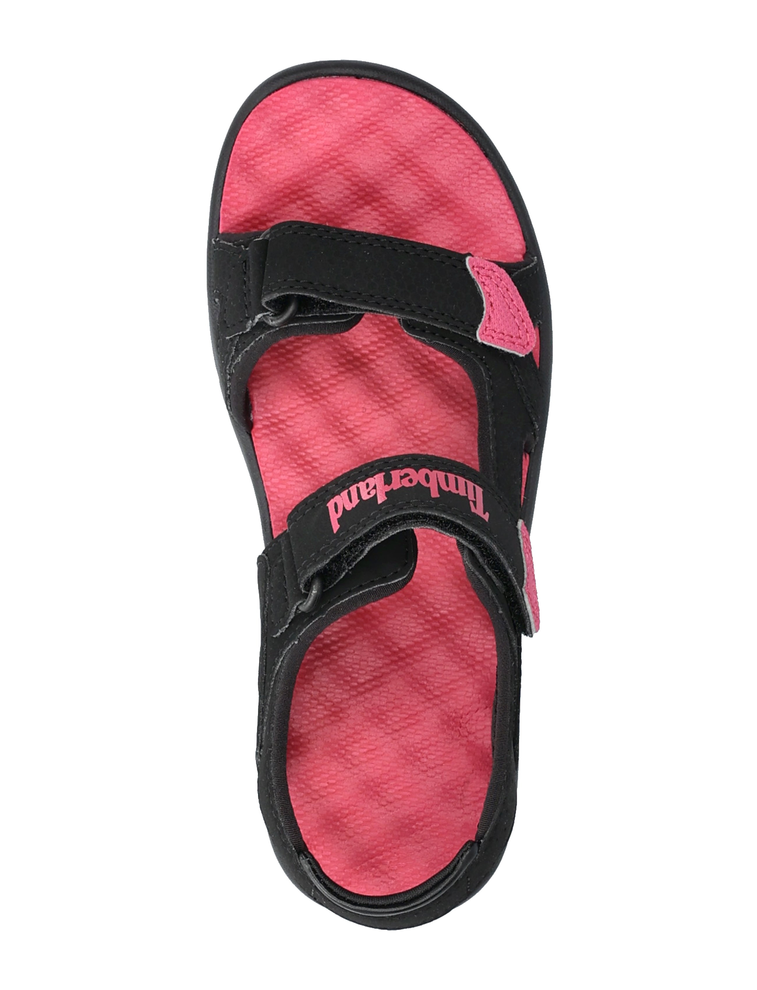 Timberland - Perkins Row BACKSTRAP SANDAL BLACK W BRIGHT PINK - gode sommertilbud - black w bright pink - 3