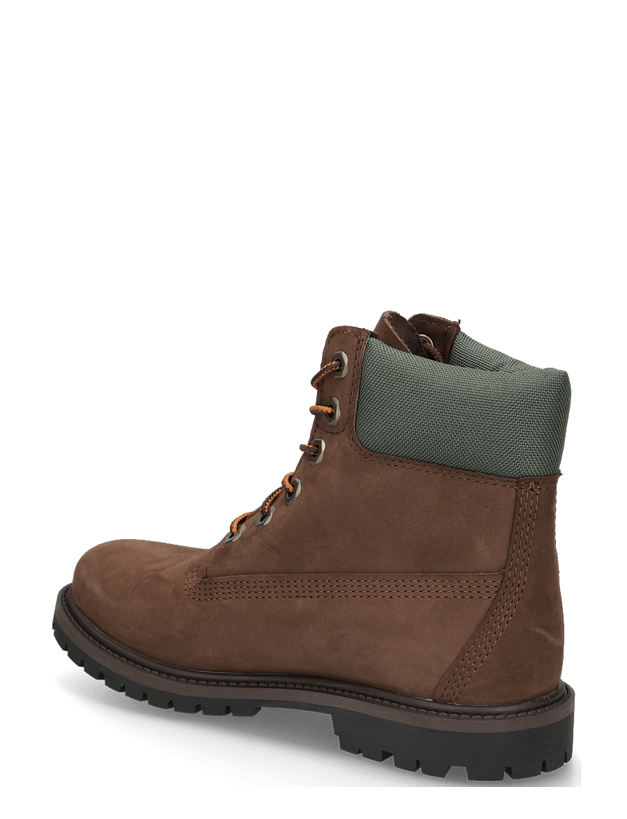 Timberland - 6 INCH LACE UP WATERPROOF BOOT - geschnürte stiefel - all dk brn nbk - 1