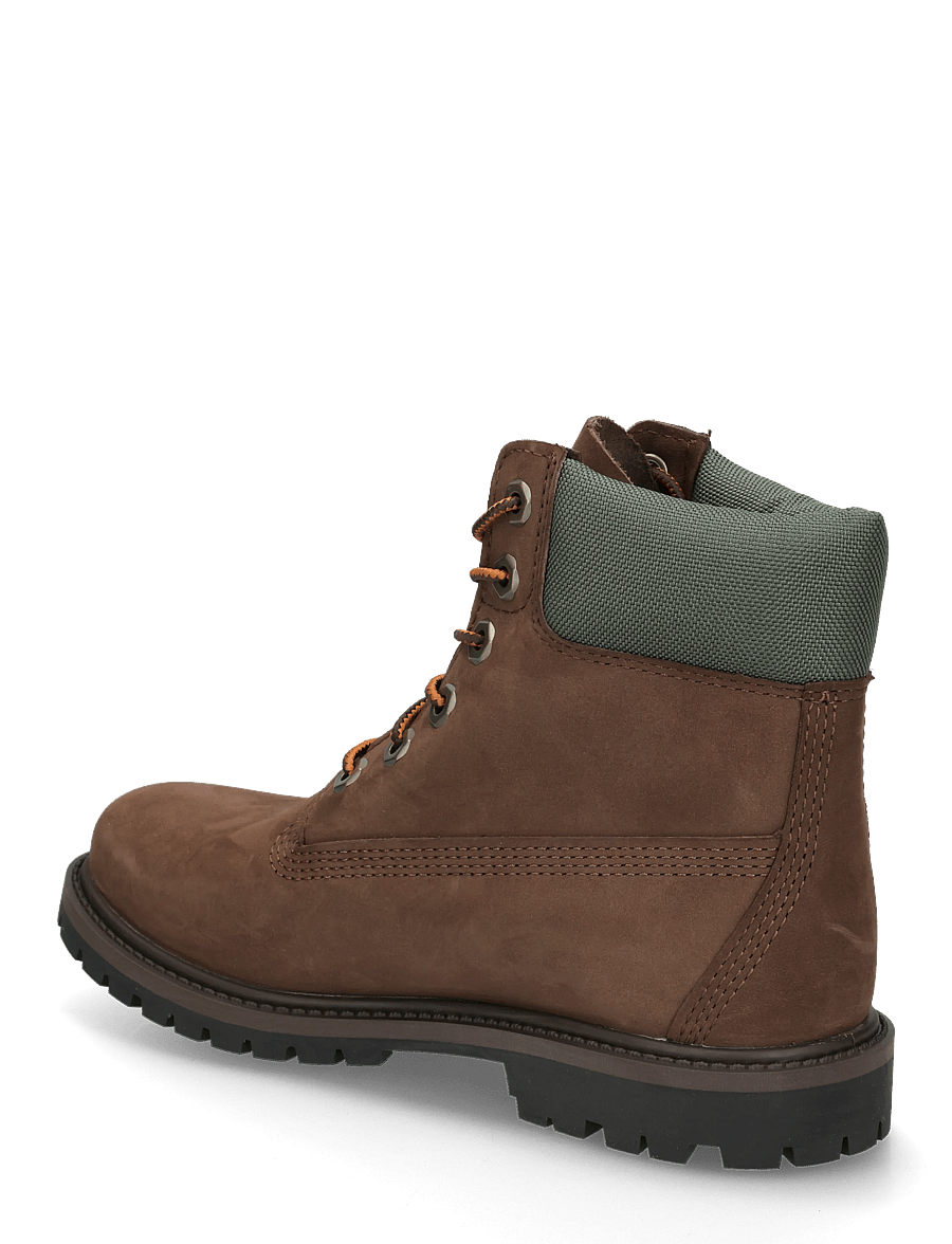 Timberland - 6 INCH LACE UP WATERPROOF BOOT - snørestøvler - all dk brn nbk - 1