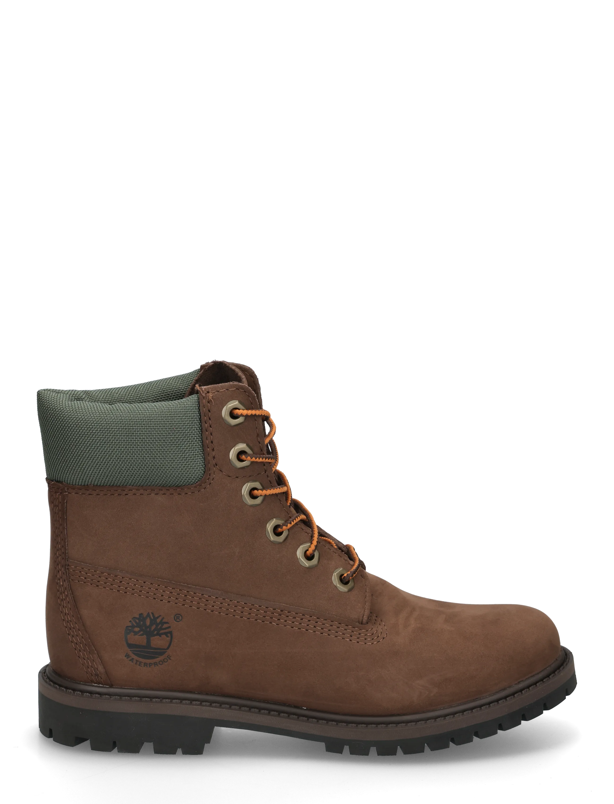 Timberland - 6 INCH LACE UP WATERPROOF BOOT - snørestøvler - all dk brn nbk - 2