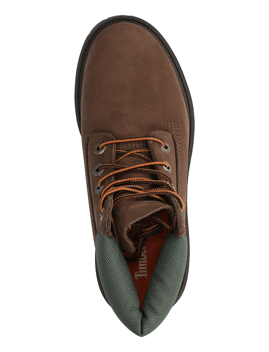 Timberland - 6 INCH LACE UP WATERPROOF BOOT - geschnürte stiefel - all dk brn nbk - 3