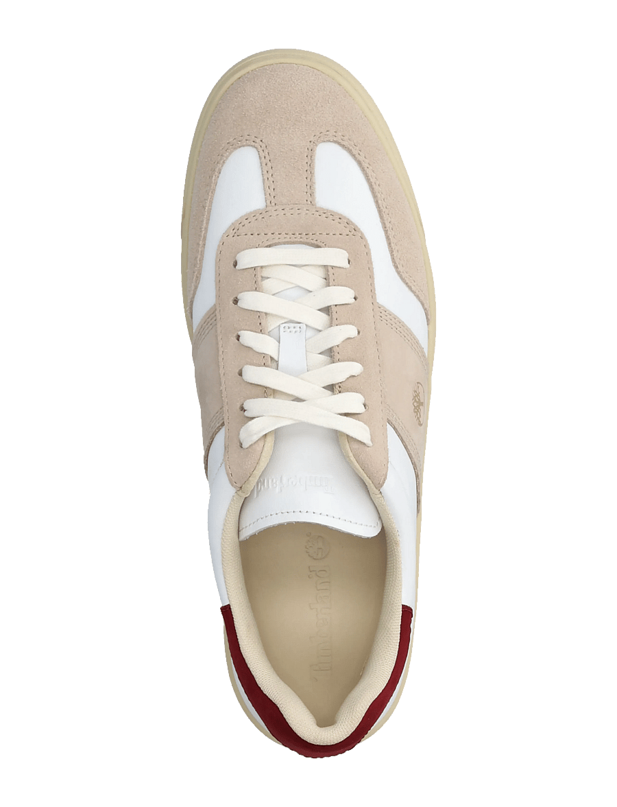 Timberland - Lisbon Street LOW LACE UP SNEAKER WHITE FULL GRAIN W LT BEI - madala säärega - white - 3