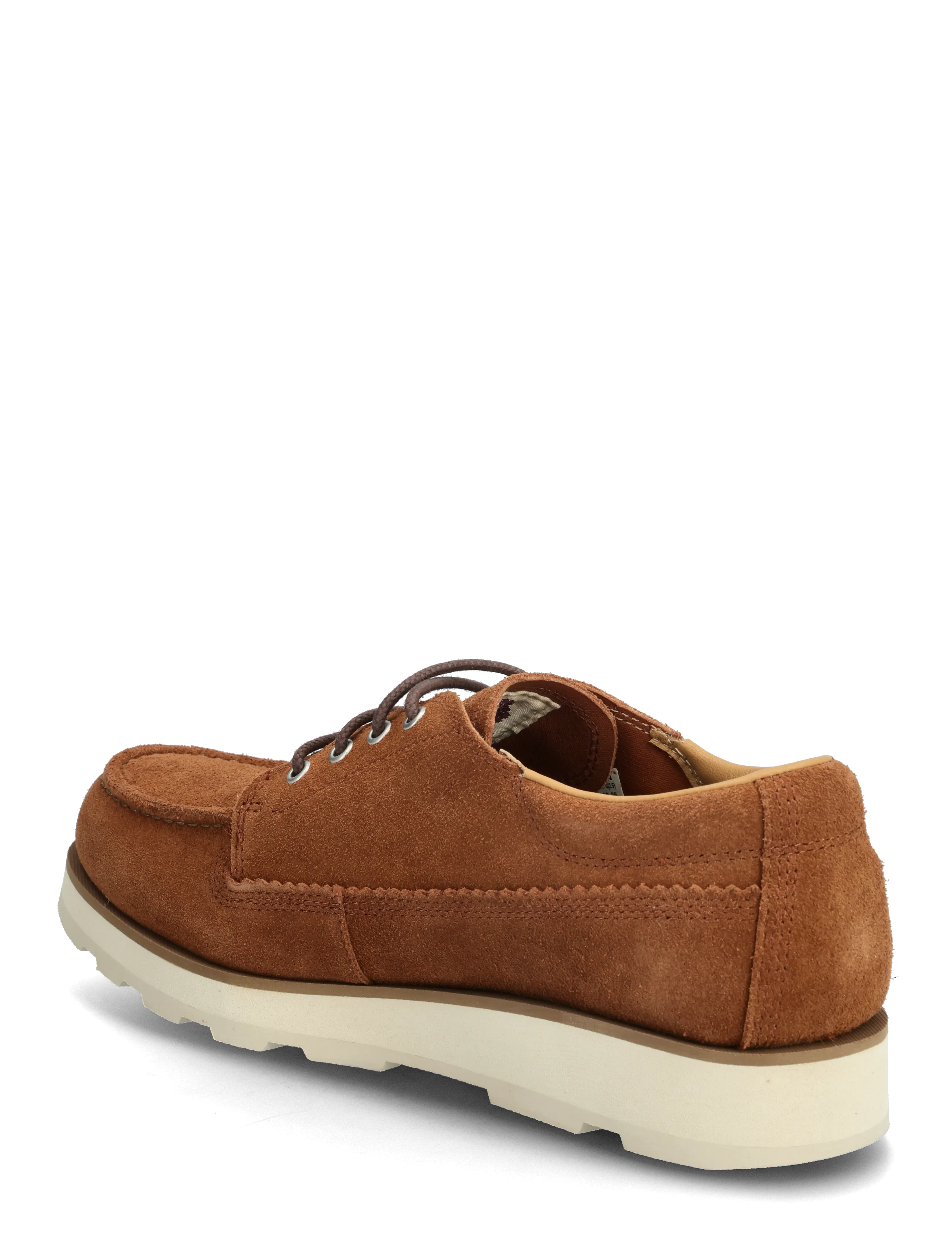 Britton Mills Lace Up Shoe Rust Suede 3