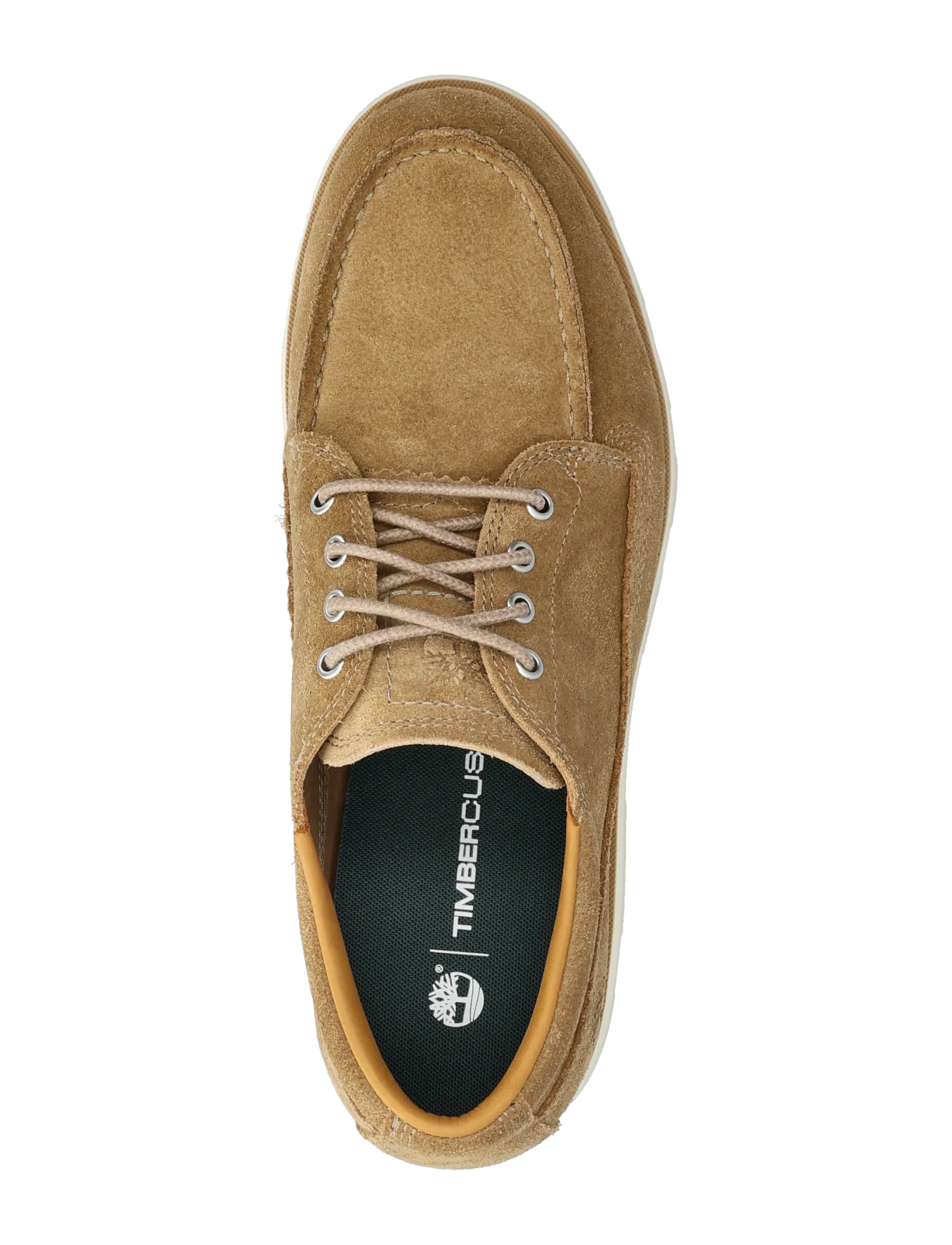 Britton Mills Lace Up Shoe Medium Beige Suede 4