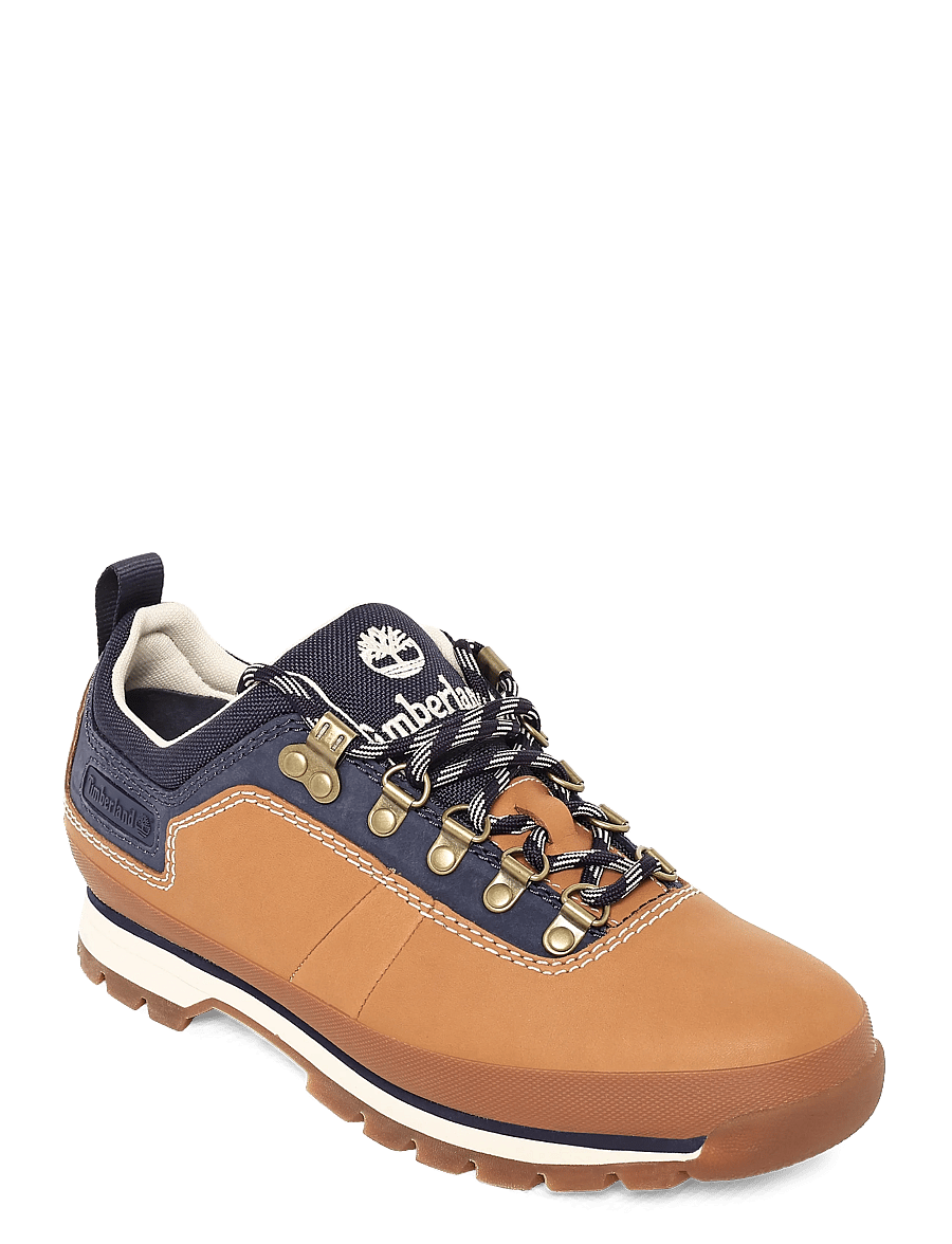 Timberland - LOW LACE UP SNEAKER - low-top sneaker - md brn f grain - 0