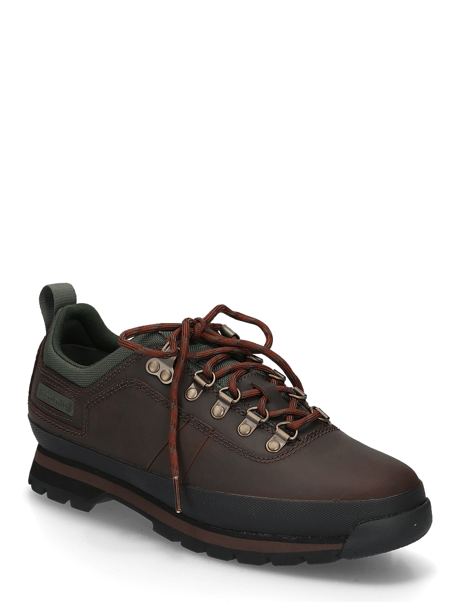 Timberland - LOW LACE UP SNEAKER - snørestøvler - dk brn f grain - 0