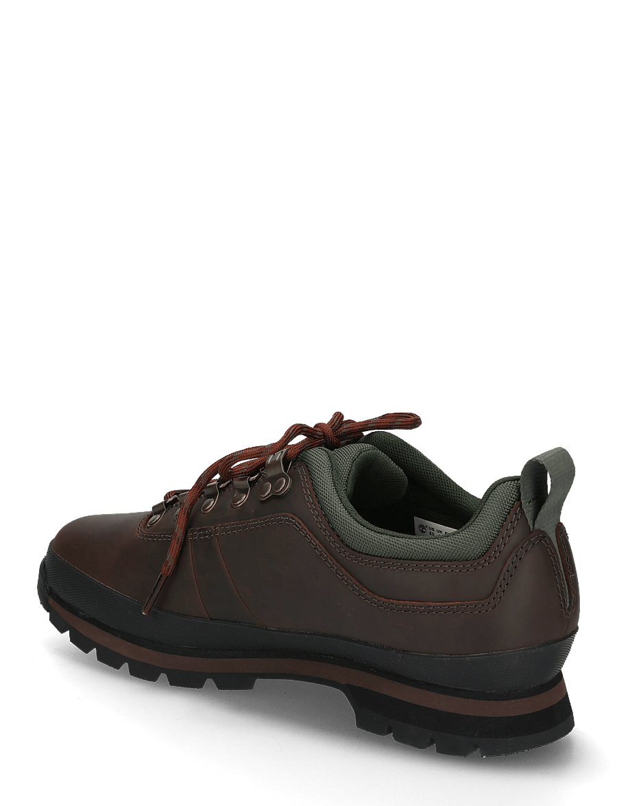 Timberland - LOW LACE UP SNEAKER - snørestøvler - dk brn f grain - 1