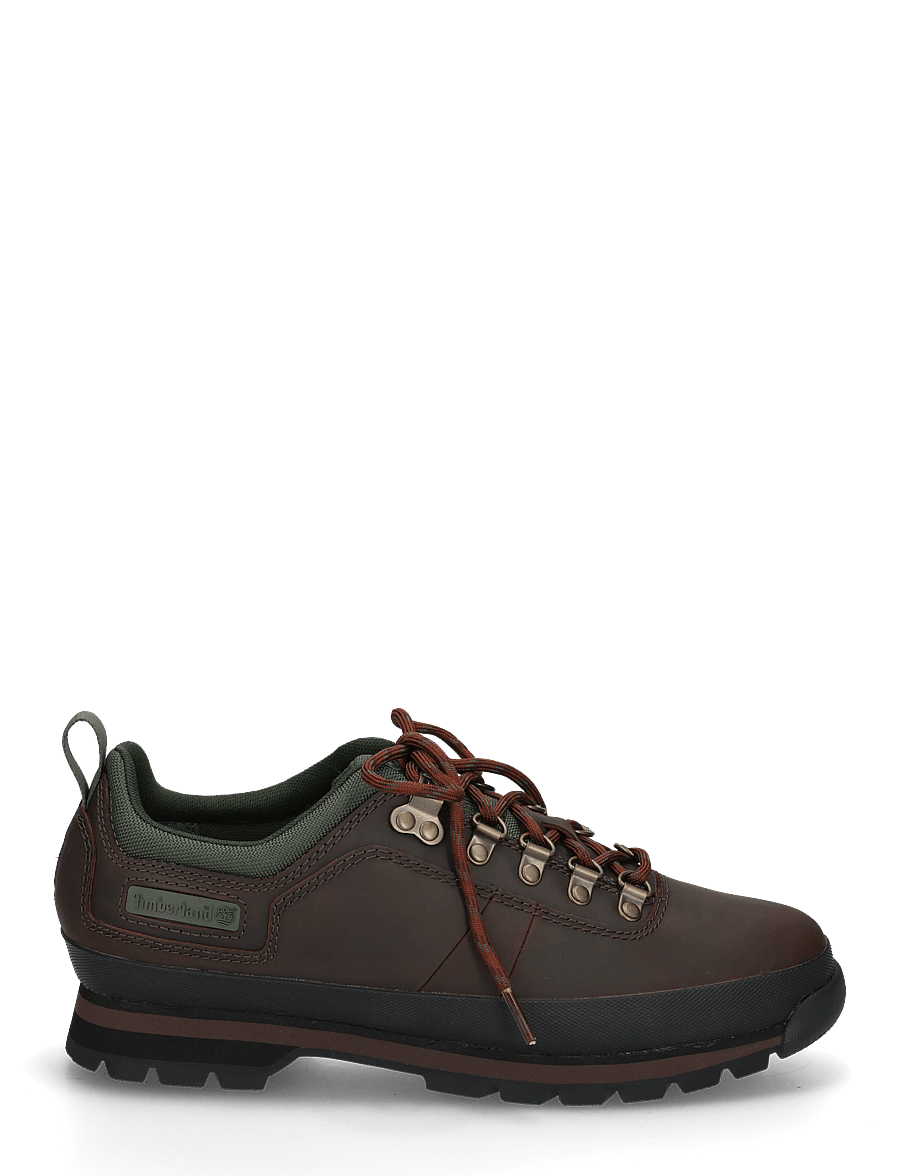 Timberland - LOW LACE UP SNEAKER - snørestøvler - dk brn f grain - 2