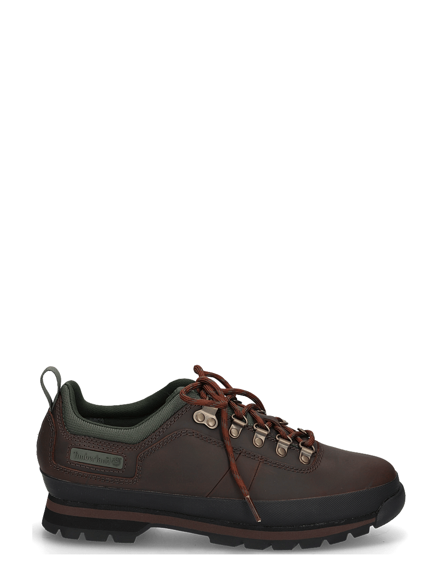 Timberland - LACE UP SHOE - schnürstiefel - dk brn f grain - 2