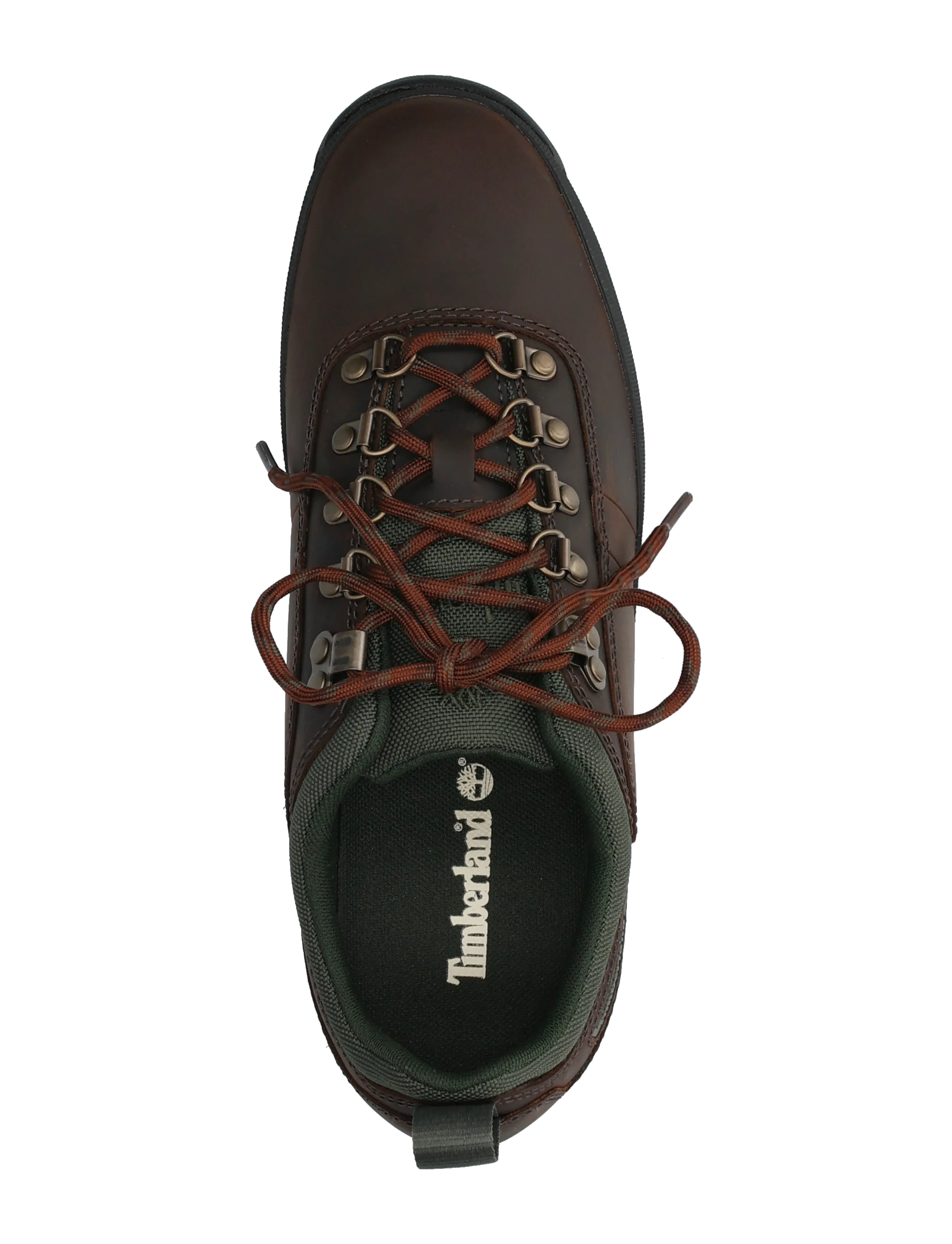 Timberland - LOW LACE UP SNEAKER - snørestøvler - dk brn f grain - 3
