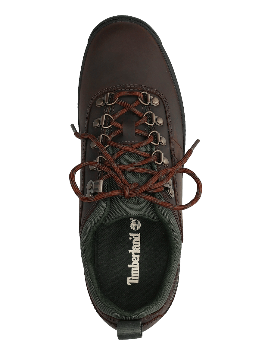 Timberland - LACE UP SHOE - schnürstiefel - dk brn f grain - 3