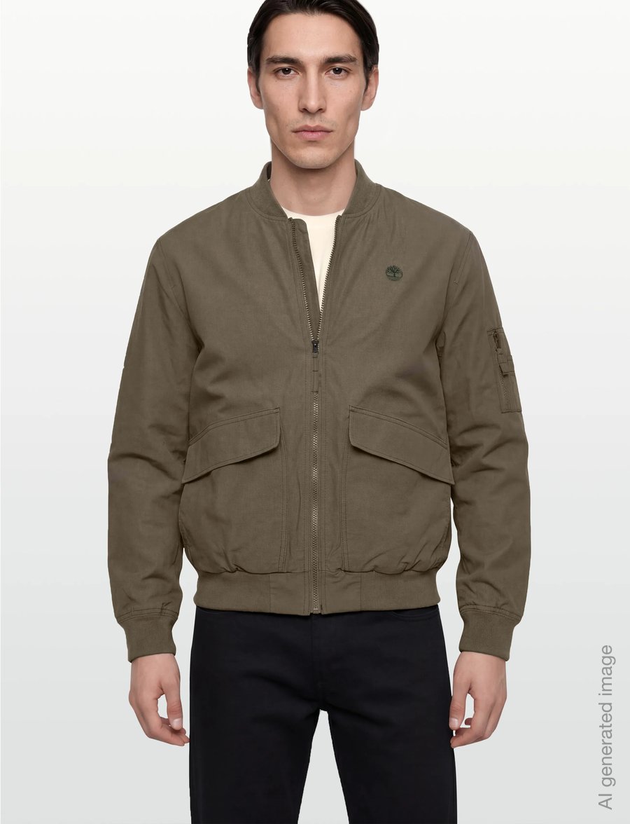 Timberland - DWR Utility Bomber LEAF GREEN - syystakit - dark green - 4