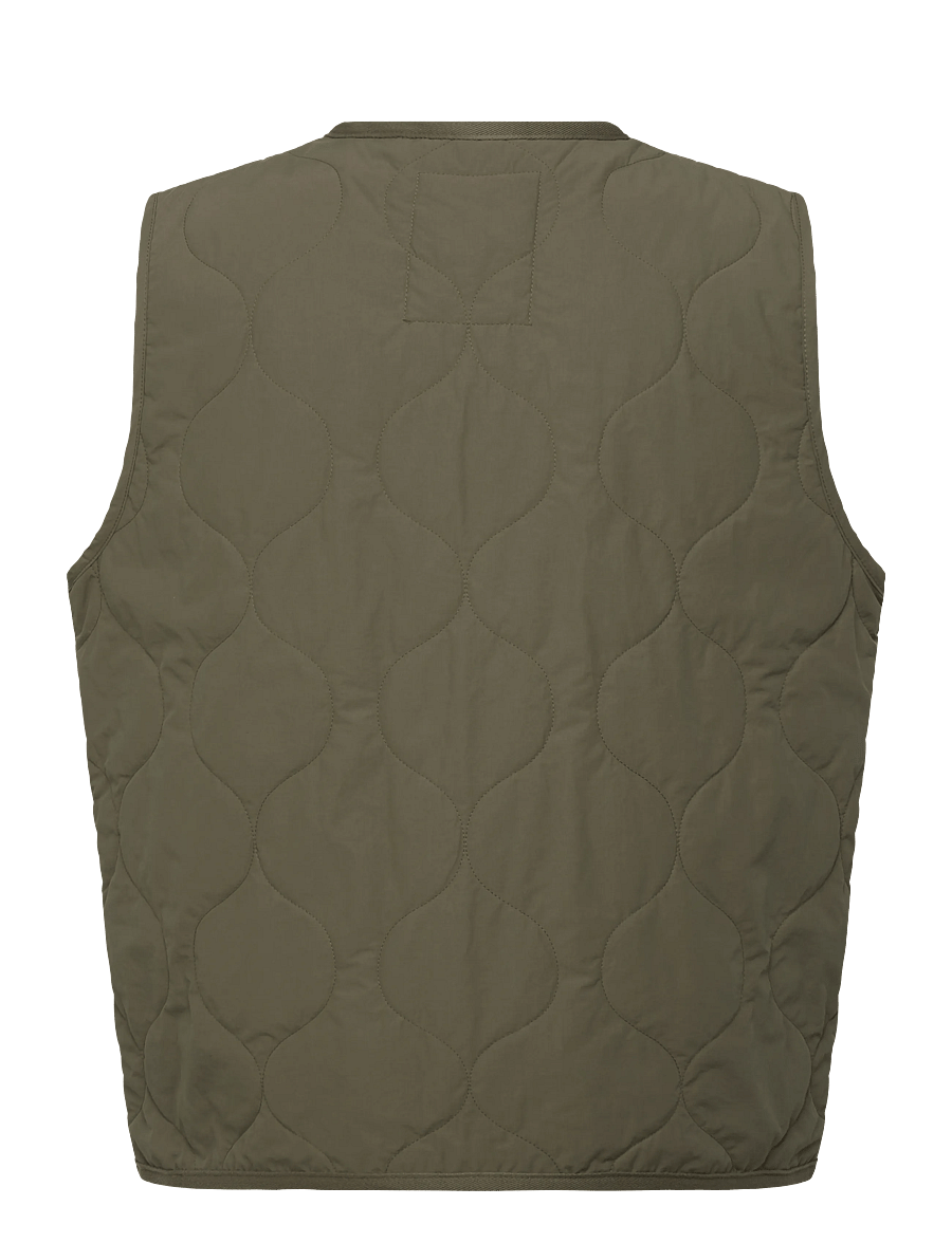 Timberland - Quilted Vest LEAF GREEN - västar - dark green - 2