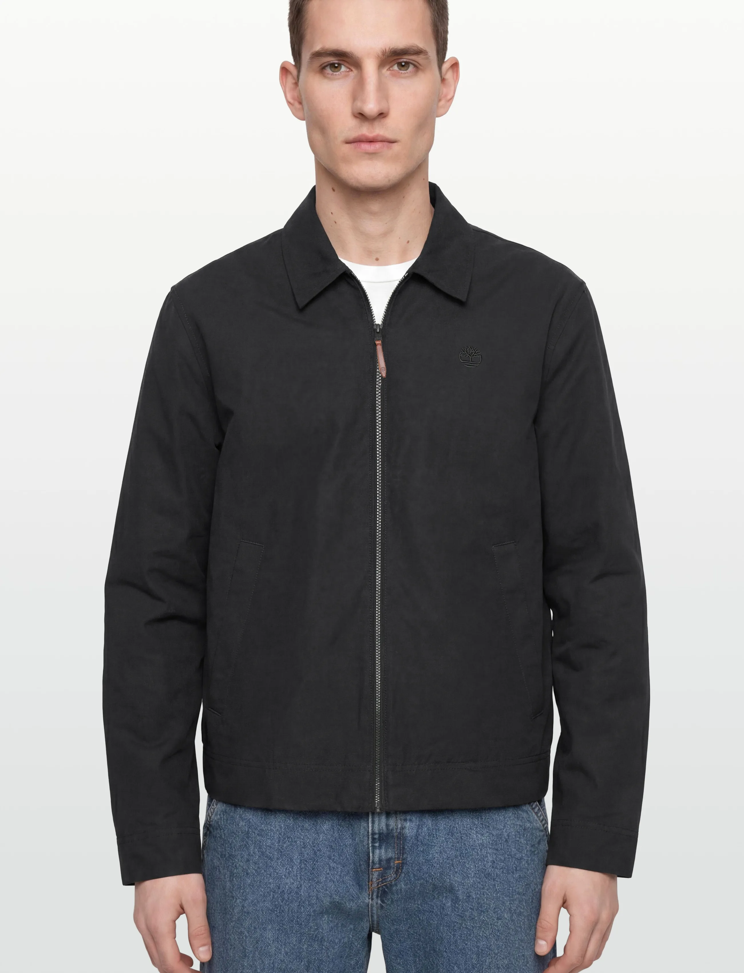 Timberland - STRATHAM DWR Stratham Cotton Bomber BLACK - vestes de printemps - black - 3