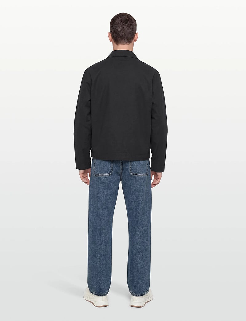 Timberland - STRATHAM DWR Stratham Cotton Bomber BLACK - forårsjakker - black - 4
