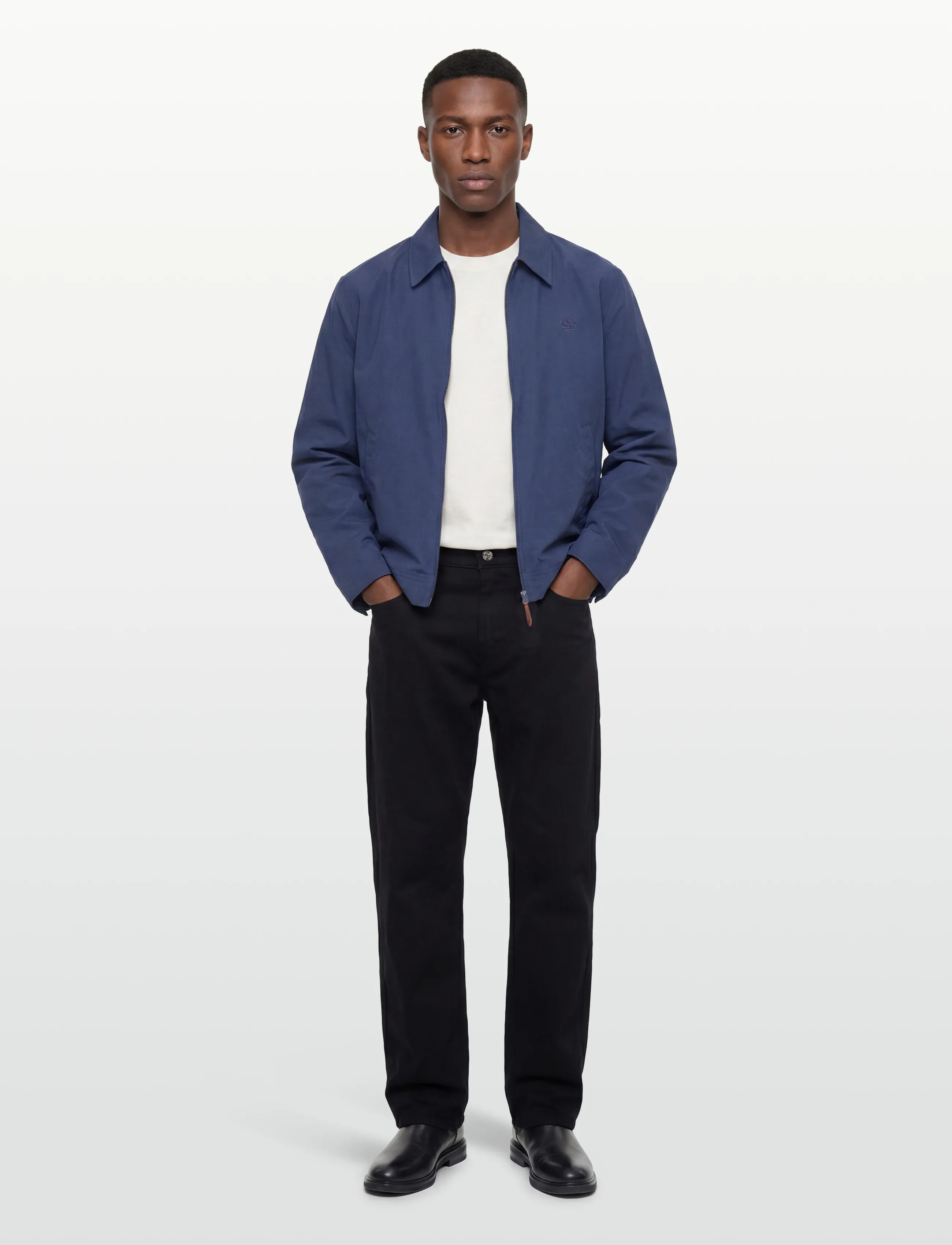 Timberland Stratham Dwr Stratham Cotton Bomber Oceana, XXL, Navy, Jakker > Bomberjakker, Herre