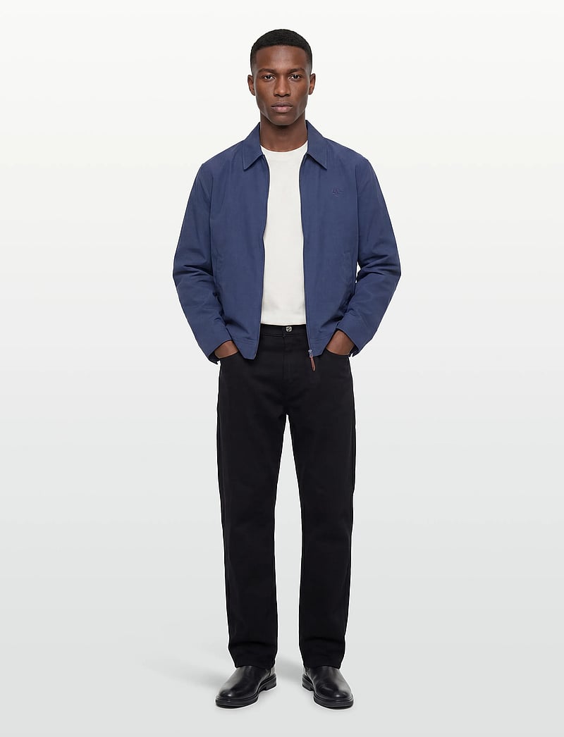 Timberland - STRATHAM DWR Stratham Cotton Bomber OCEANA - frühlingsjacken - dark blue - 0