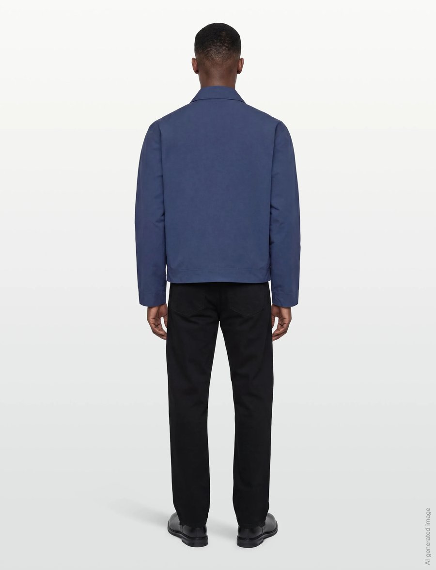 Timberland - STRATHAM DWR Stratham Cotton Bomber OCEANA - frühlingsjacken - dark blue - 4