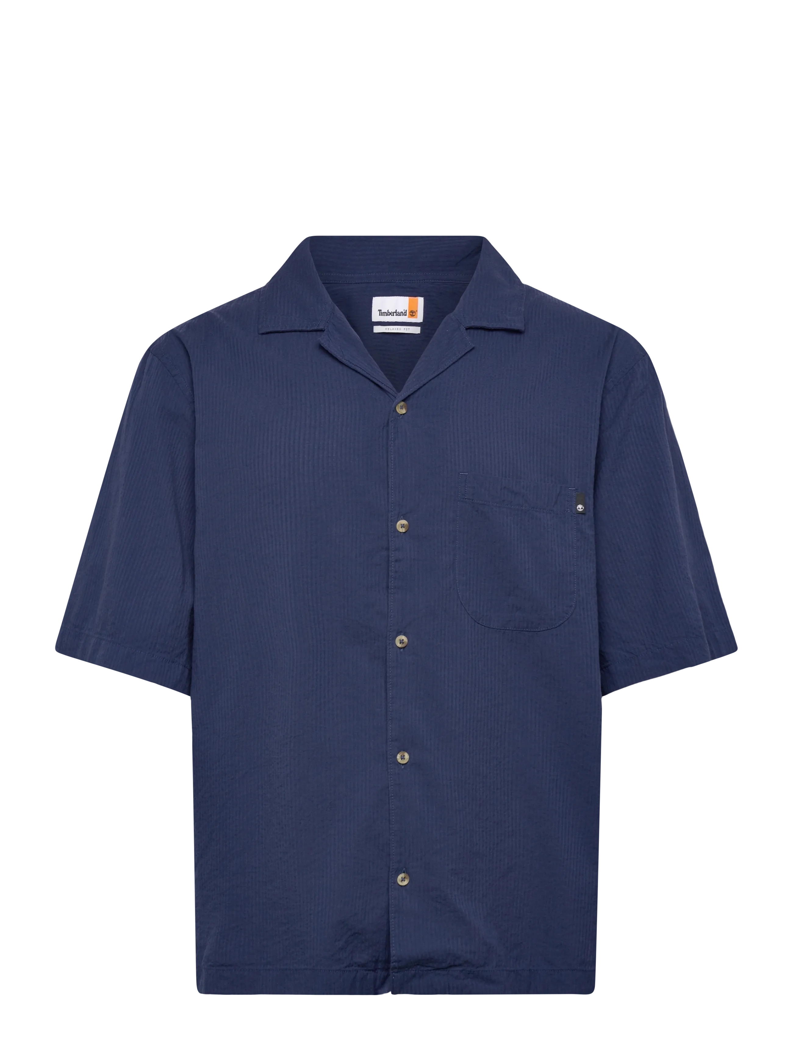Timberland SS Seersucker Resort Shirt OCEANA YD - Shop by style - DARK BLUE / navy