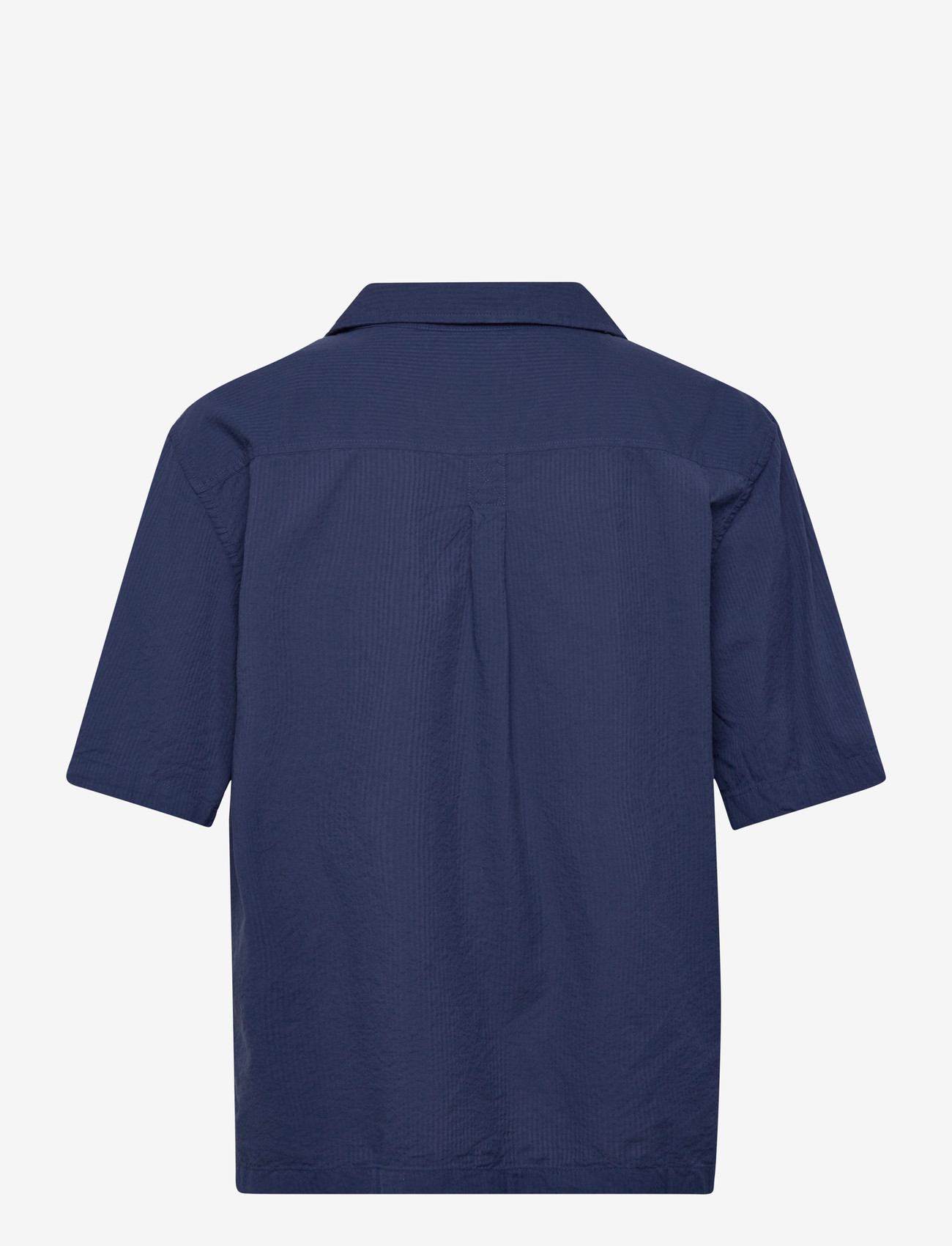 Timberland - SS Seersucker Resort Shirt OCEANA YD - casual shirts - dark blue - 1