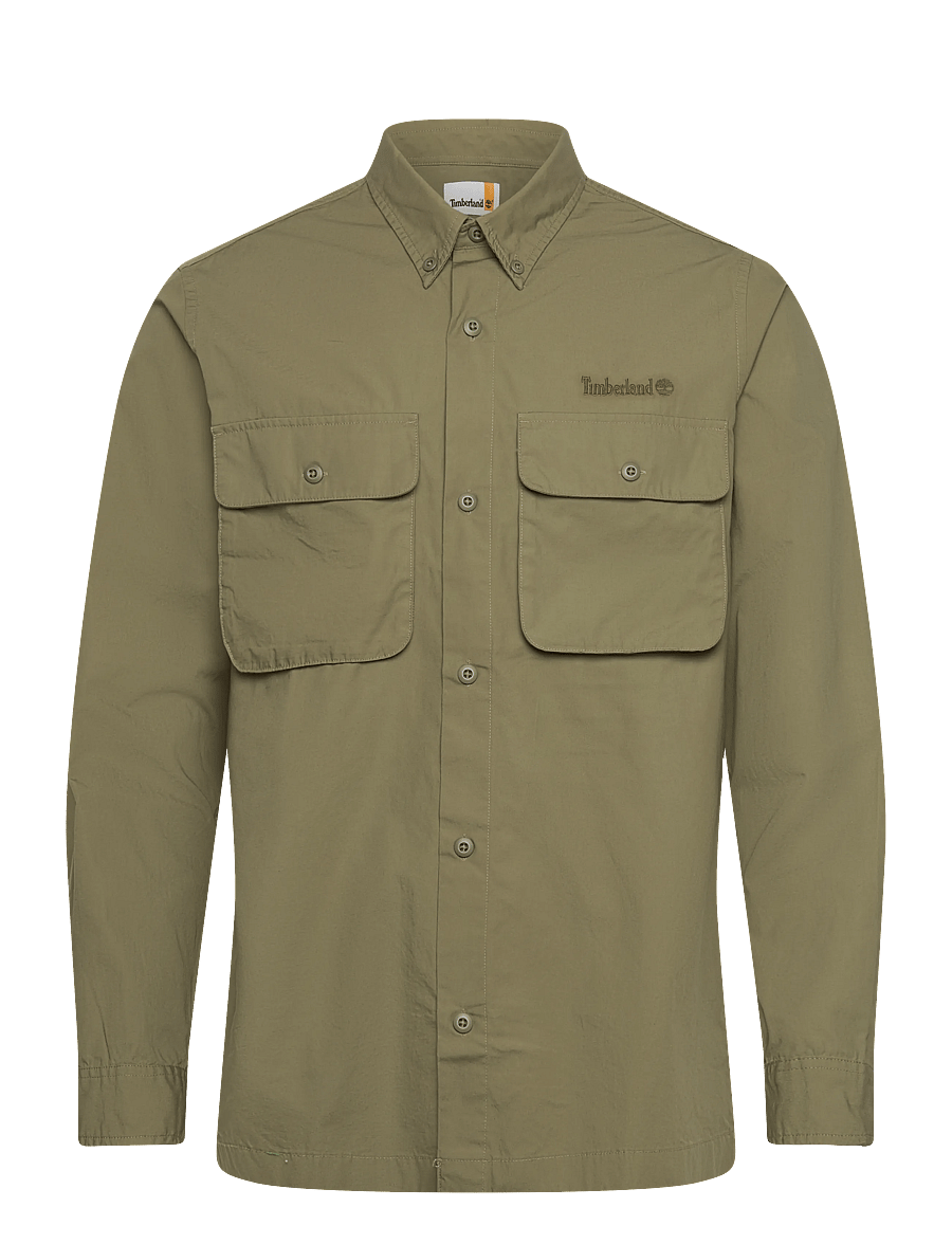 Timberland - LS Utility Overshirt CASSEL EARTH - frühlingsjacken - medium grey - 0