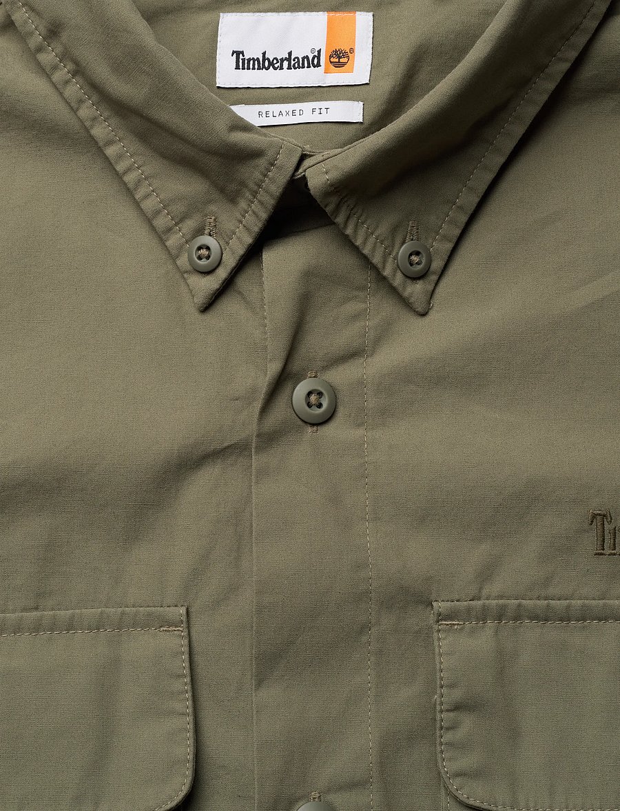 Timberland - LS Utility Overshirt CASSEL EARTH - frühlingsjacken - medium grey - 2