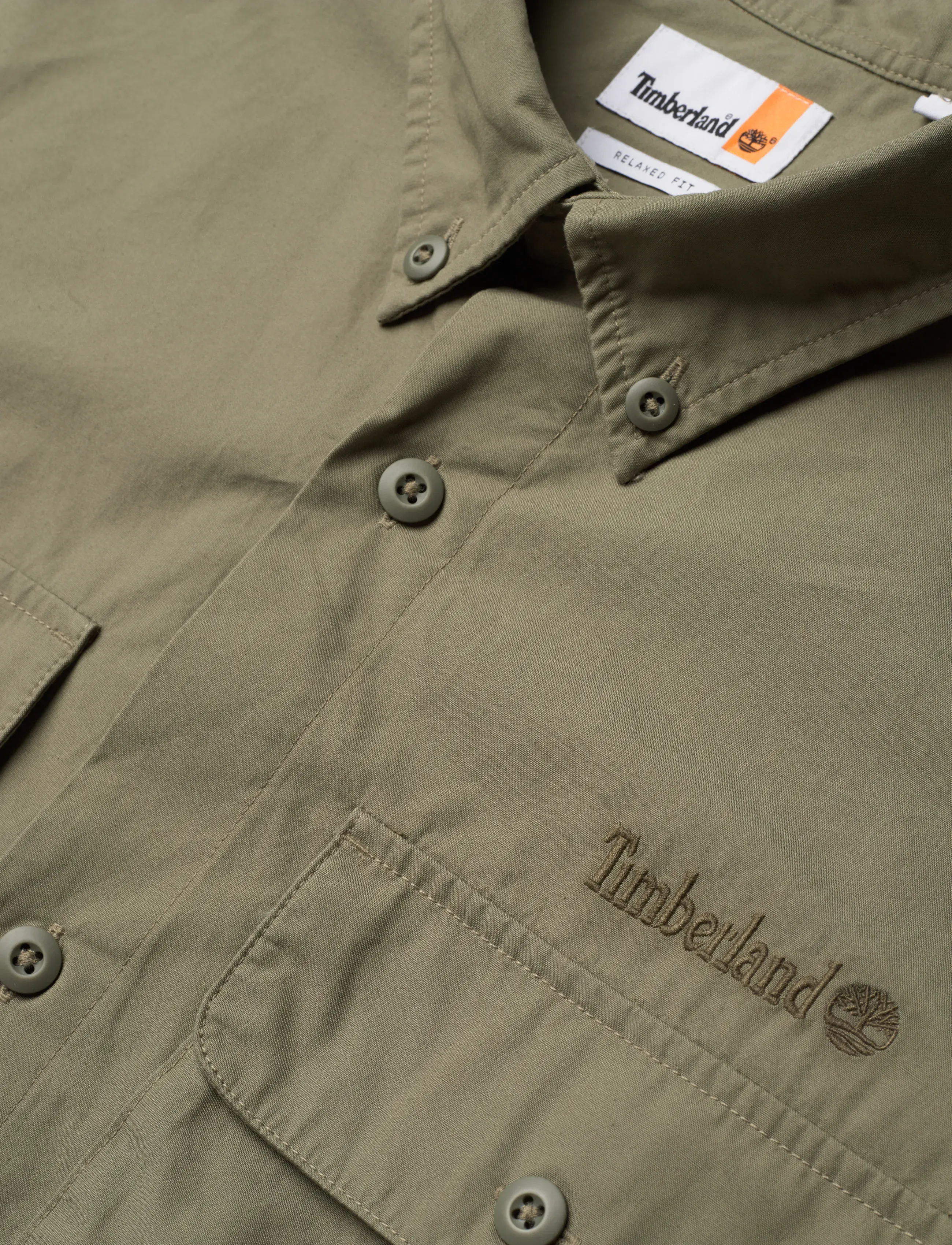 Timberland - LS Utility Overshirt CASSEL EARTH - forårsjakker - medium grey - 3