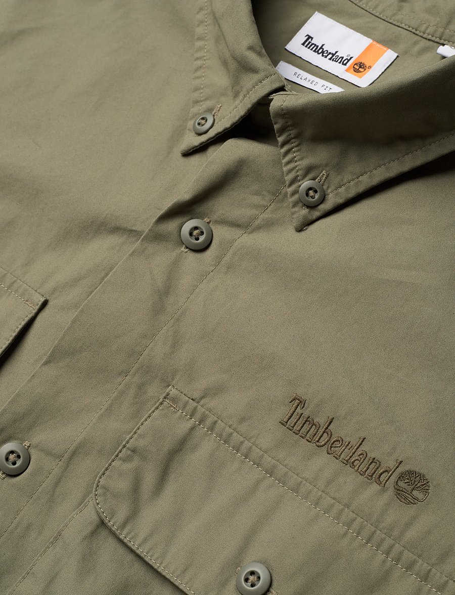 Timberland - LS Utility Overshirt CASSEL EARTH - frühlingsjacken - medium grey - 3