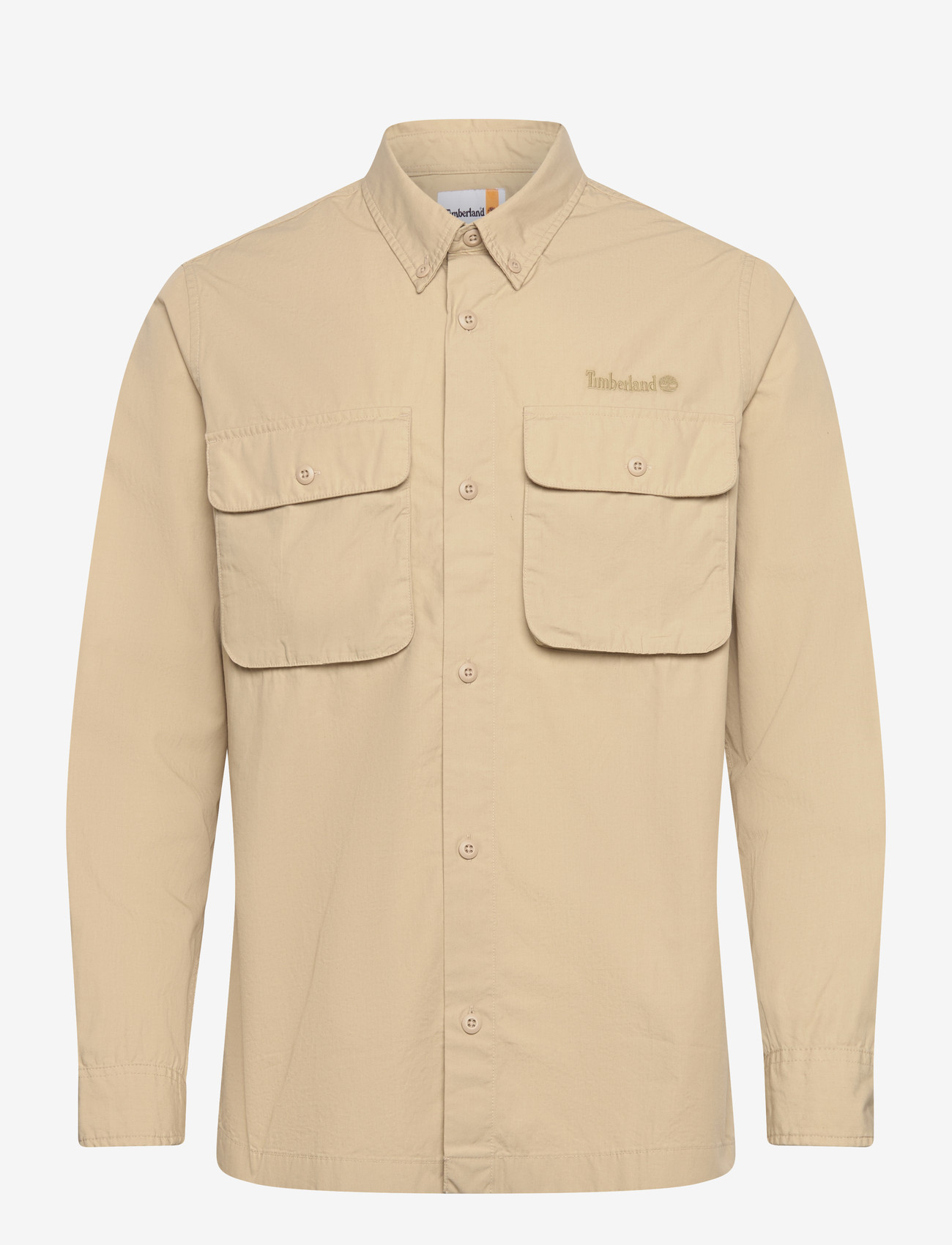 Timberland - LS Utility Overshirt SAFARI - mænd - medium beige - 0
