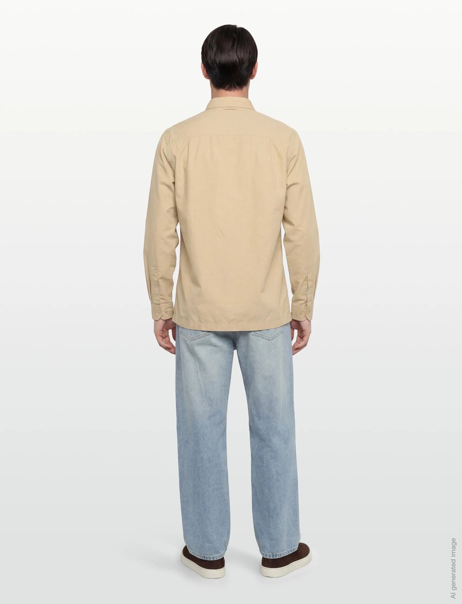 Timberland - LS Utility Overshirt SAFARI - frühlingsjacken - medium beige - 4