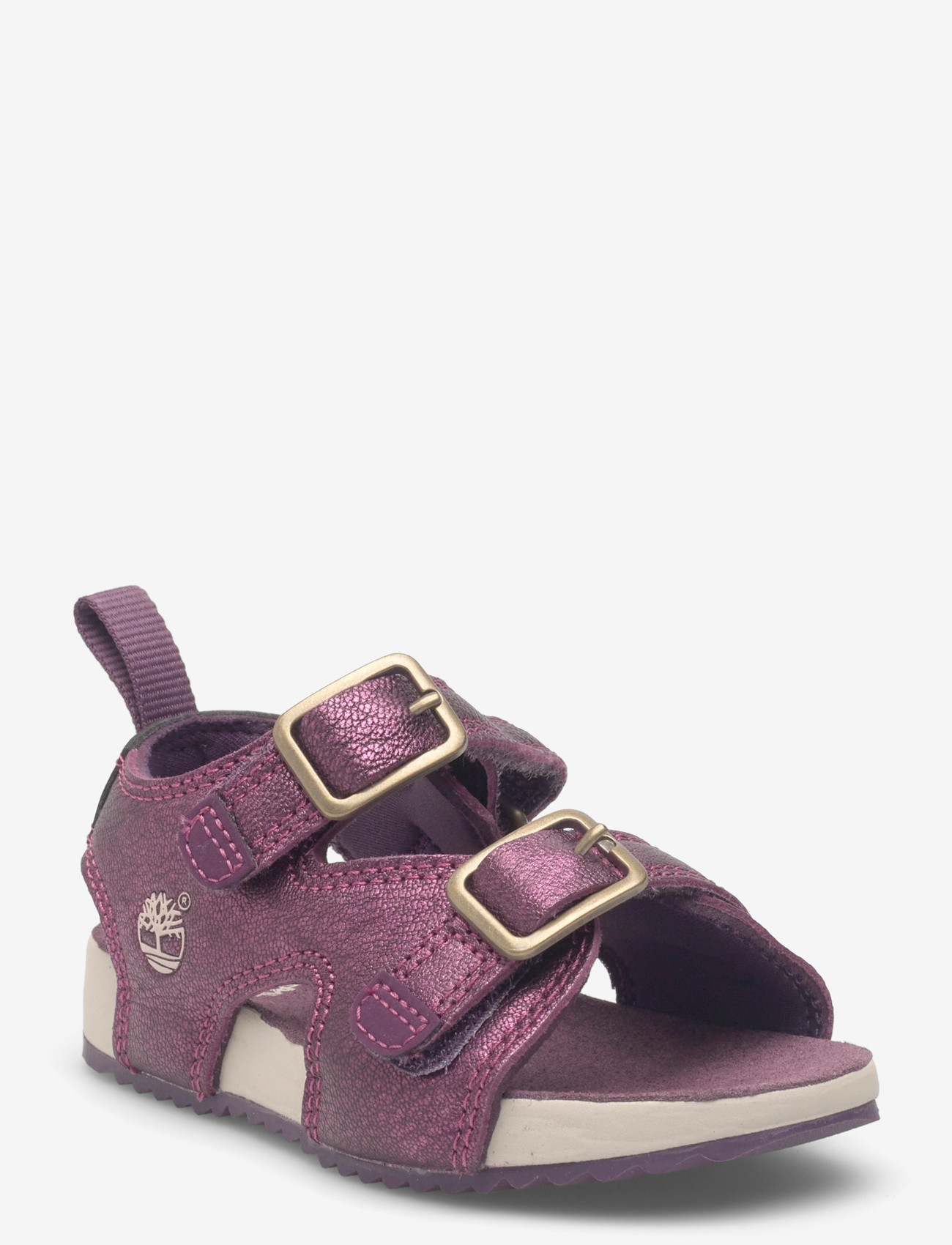 Timberland - CASTLE ISLAND BACKSTRAP SANDAL BRIGHT PURPLE METALLIC - sandaler - bright purple - 0