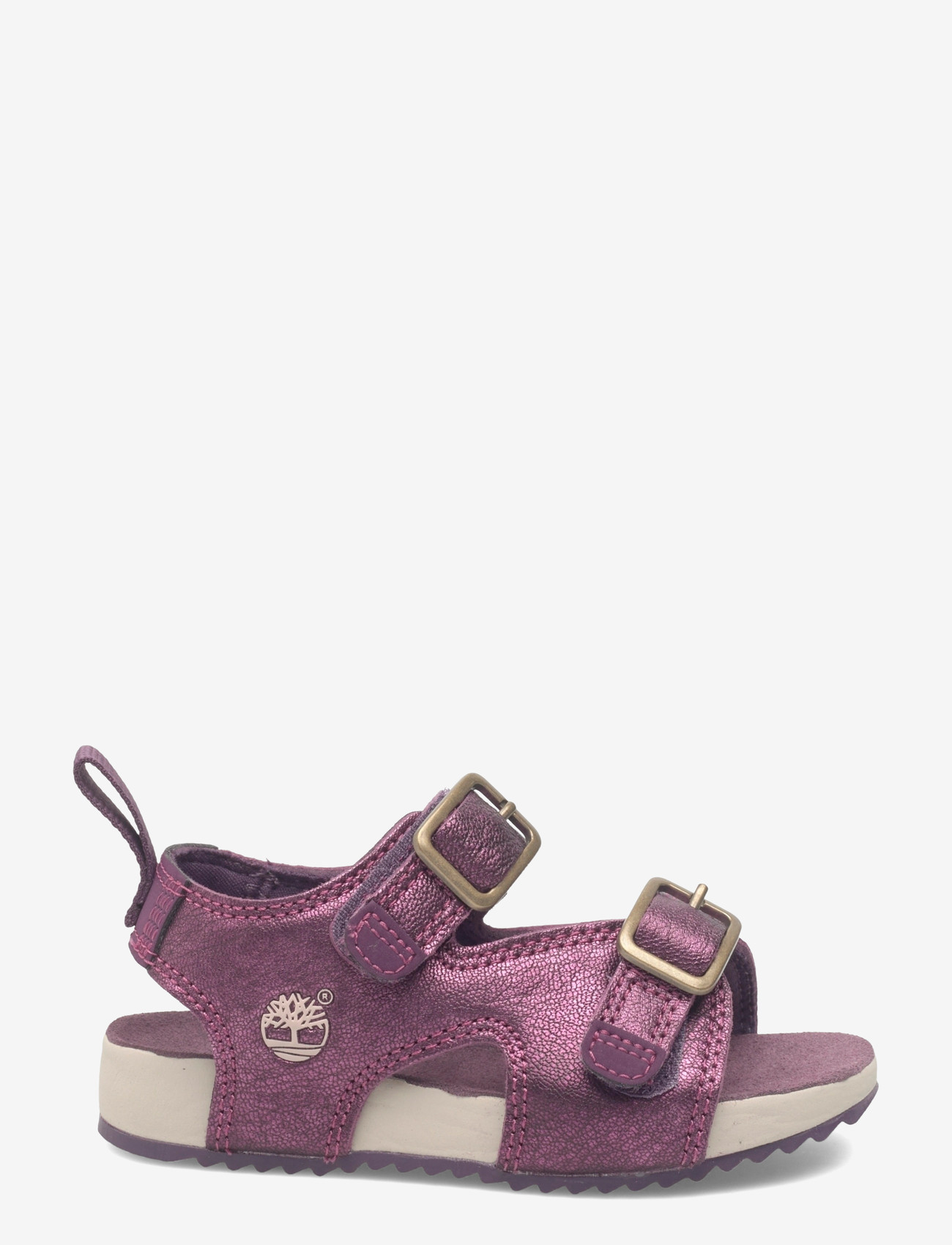 Timberland - CASTLE ISLAND BACKSTRAP SANDAL BRIGHT PURPLE METALLIC - sandaler - bright purple - 1