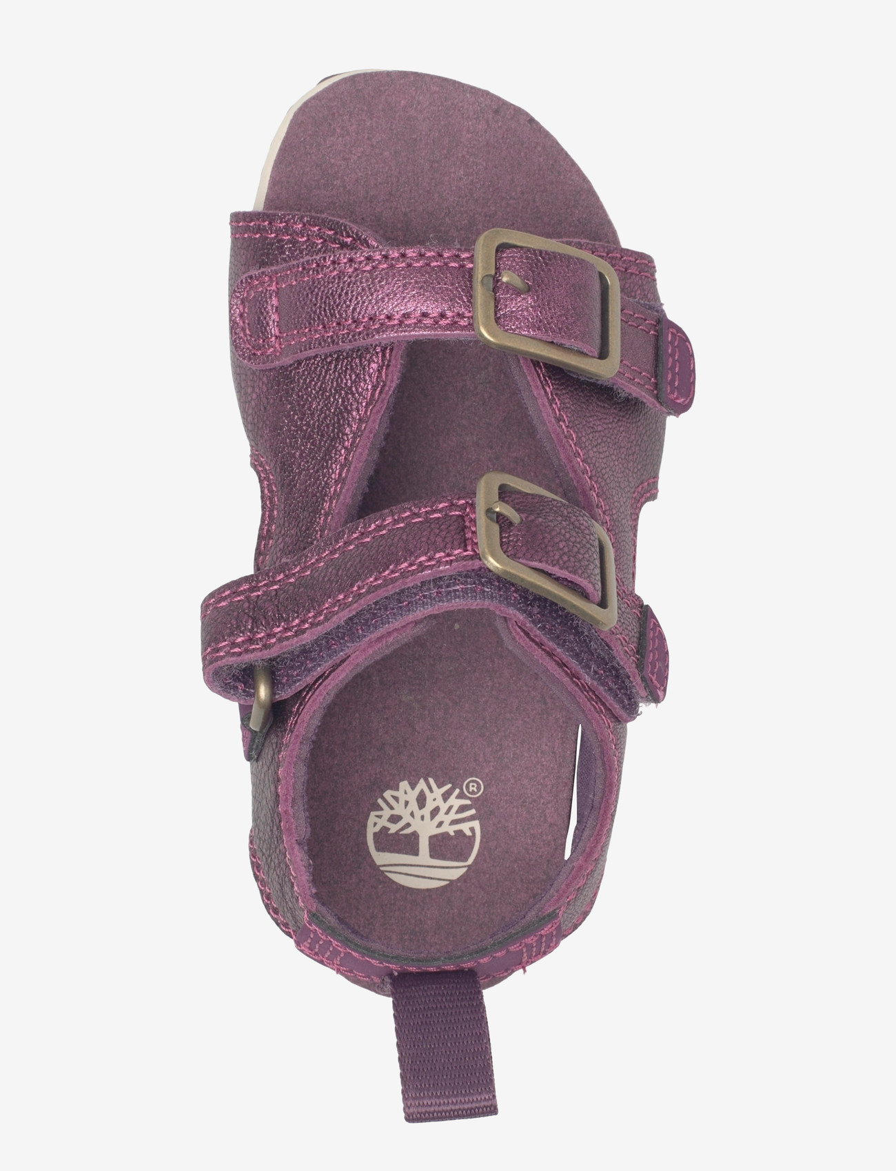 Timberland - CASTLE ISLAND BACKSTRAP SANDAL BRIGHT PURPLE METALLIC - sandaler - bright purple - 3