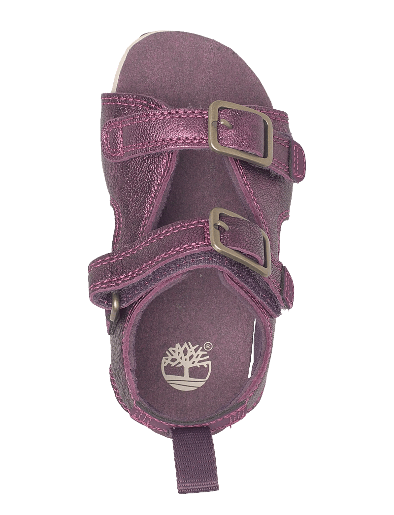 Timberland - CASTLE ISLAND BACKSTRAP SANDAL BRIGHT PURPLE METALLIC - sandalen - bright purple - 3