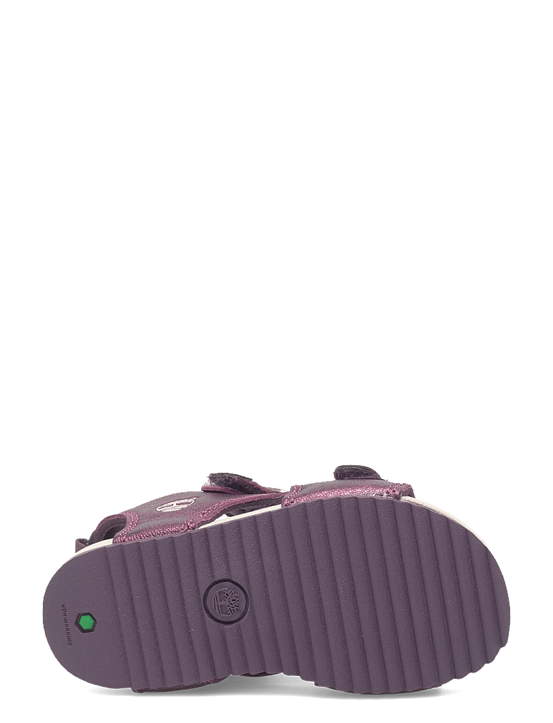 Timberland - CASTLE ISLAND BACKSTRAP SANDAL BRIGHT PURPLE METALLIC - sandalen - bright purple - 4