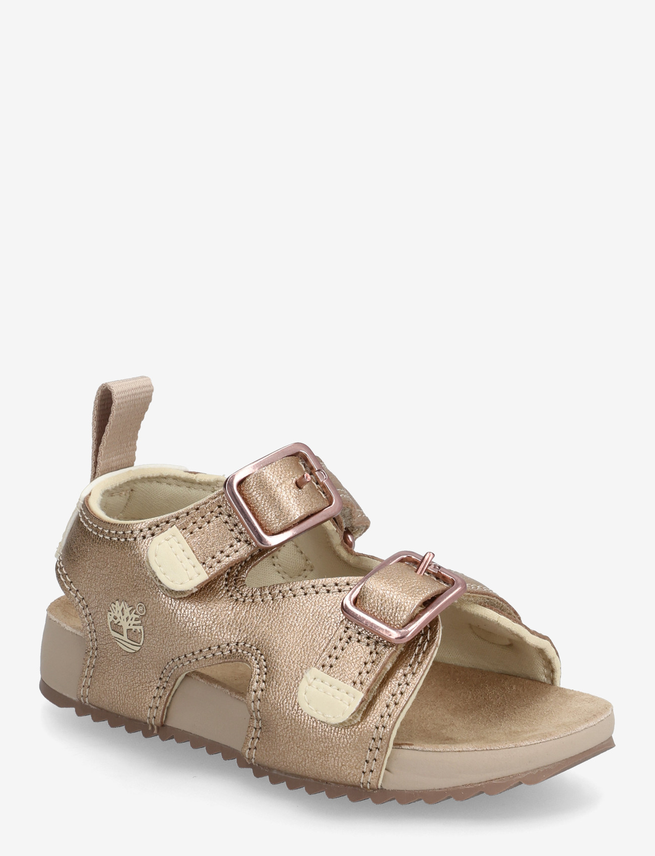 Timberland - CASTLE ISLAND BACKSTRAP SANDAL LIGHT PINK METALLIC - sandalen - light pink - 0