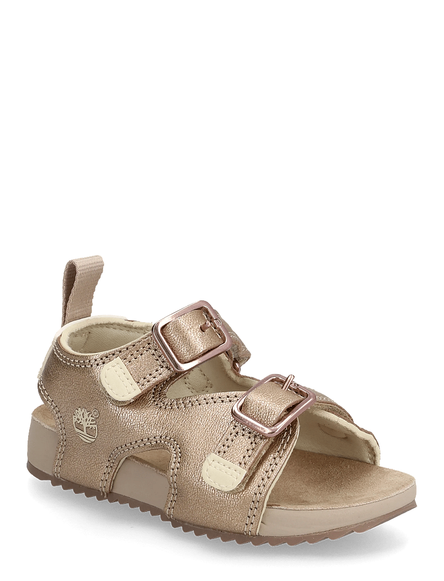 Timberland - CASTLE ISLAND BACKSTRAP SANDAL LIGHT PINK METALLIC - sandalen - light pink - 0