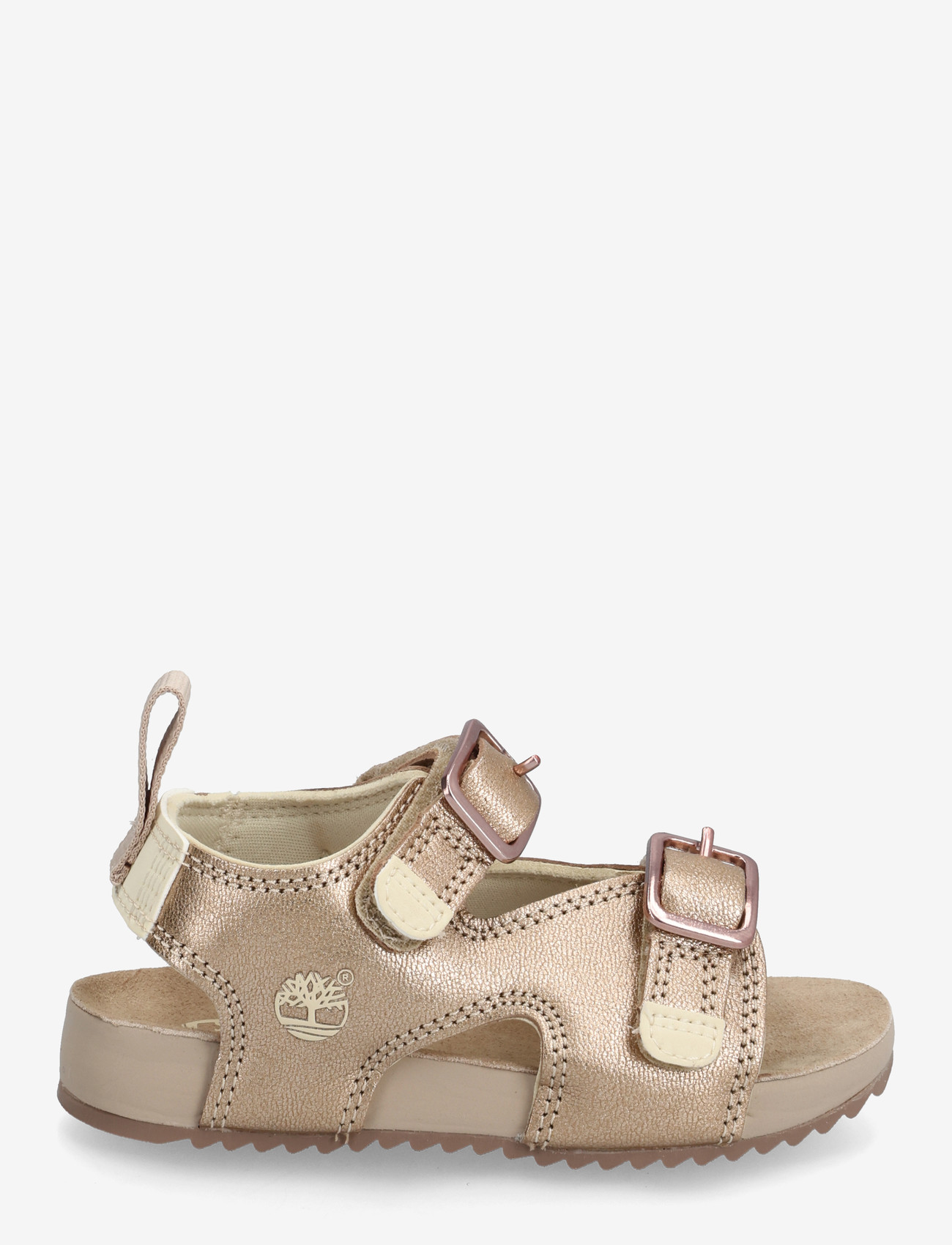 Timberland - CASTLE ISLAND BACKSTRAP SANDAL LIGHT PINK METALLIC - sandalen - light pink - 1