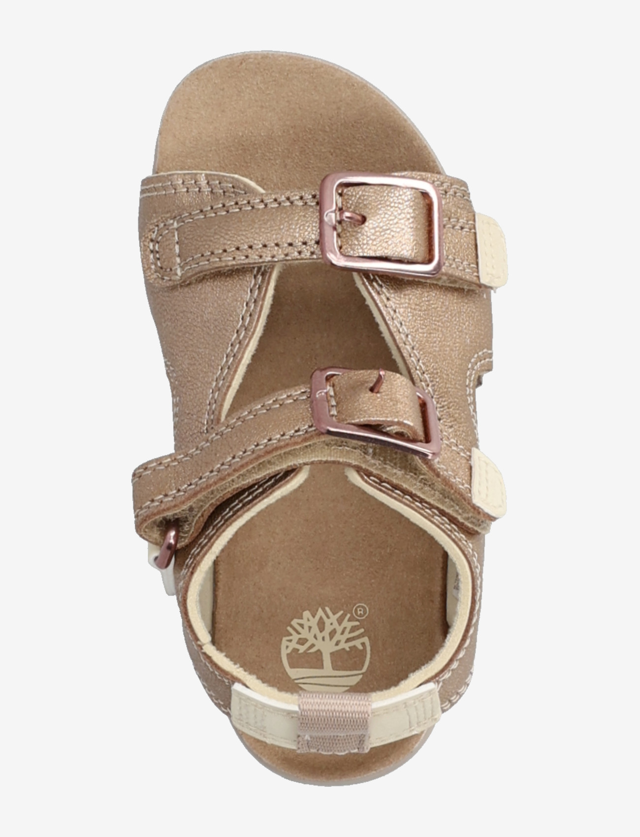 Timberland - CASTLE ISLAND BACKSTRAP SANDAL LIGHT PINK METALLIC - sandalen - light pink - 3