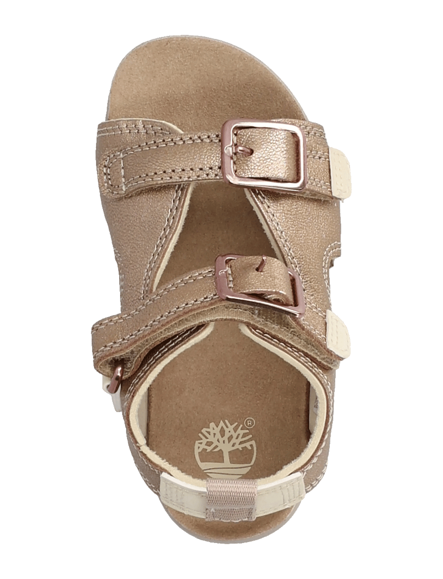 Timberland - CASTLE ISLAND BACKSTRAP SANDAL LIGHT PINK METALLIC - sandalen - light pink - 3