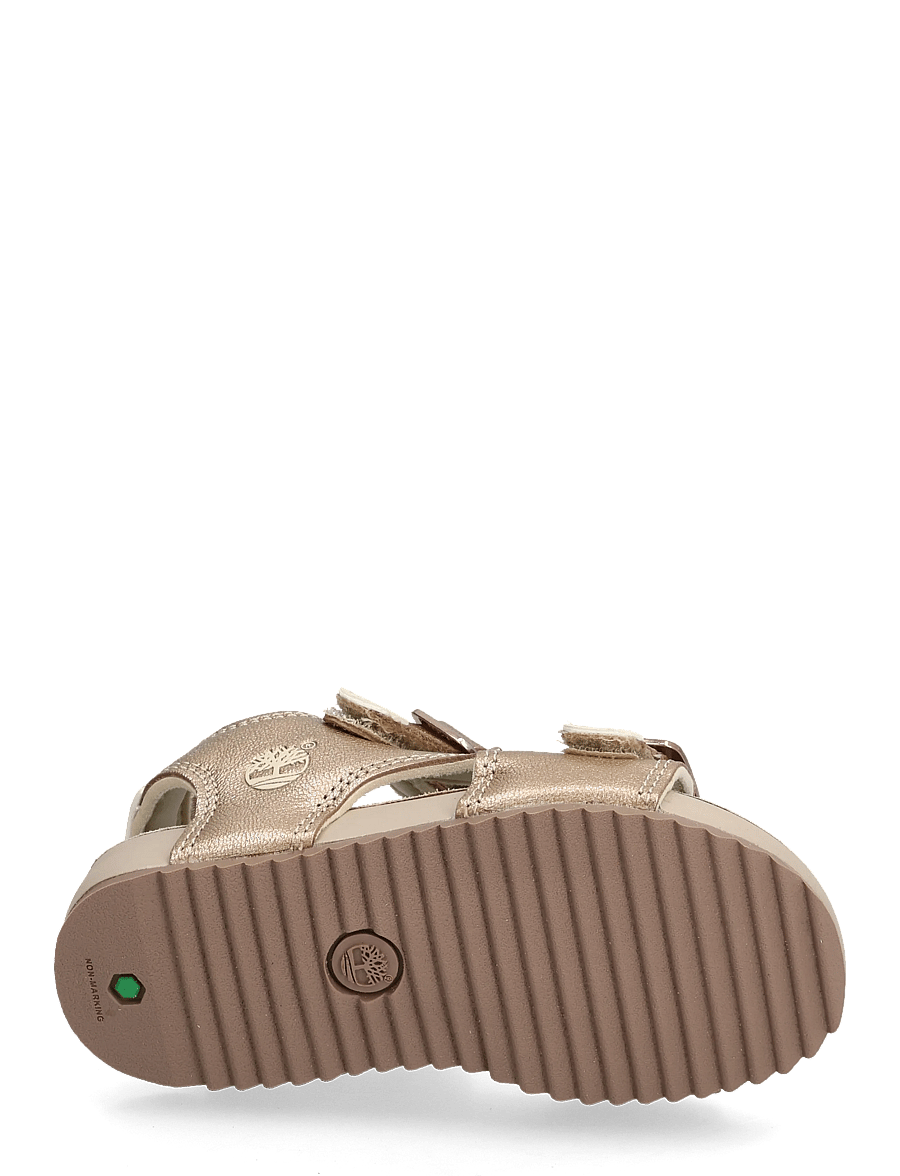 Timberland - CASTLE ISLAND BACKSTRAP SANDAL LIGHT PINK METALLIC - sandalen - light pink - 4